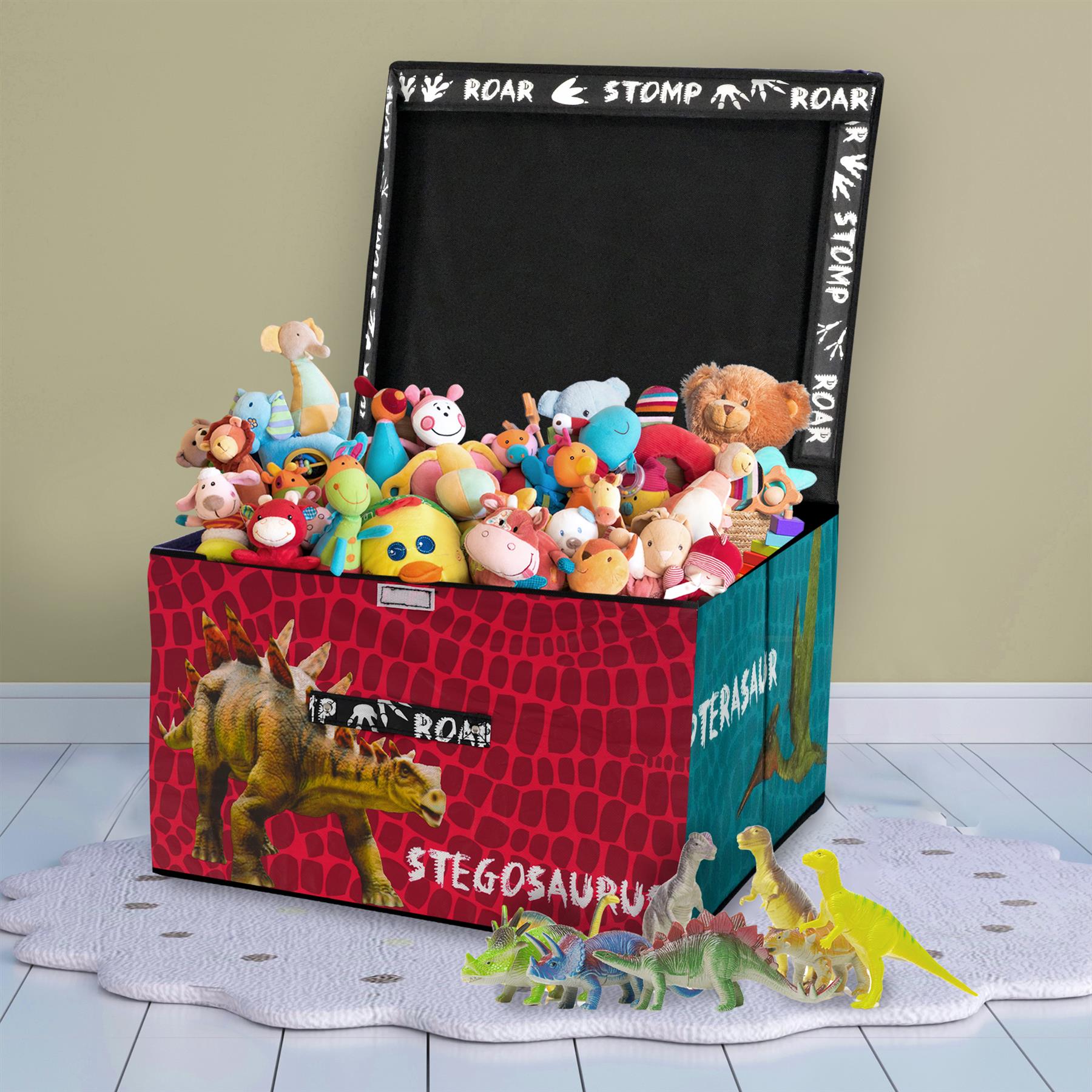 Dino Large Storage Box by The Magic Toy Shop - The Magic Toy Shop