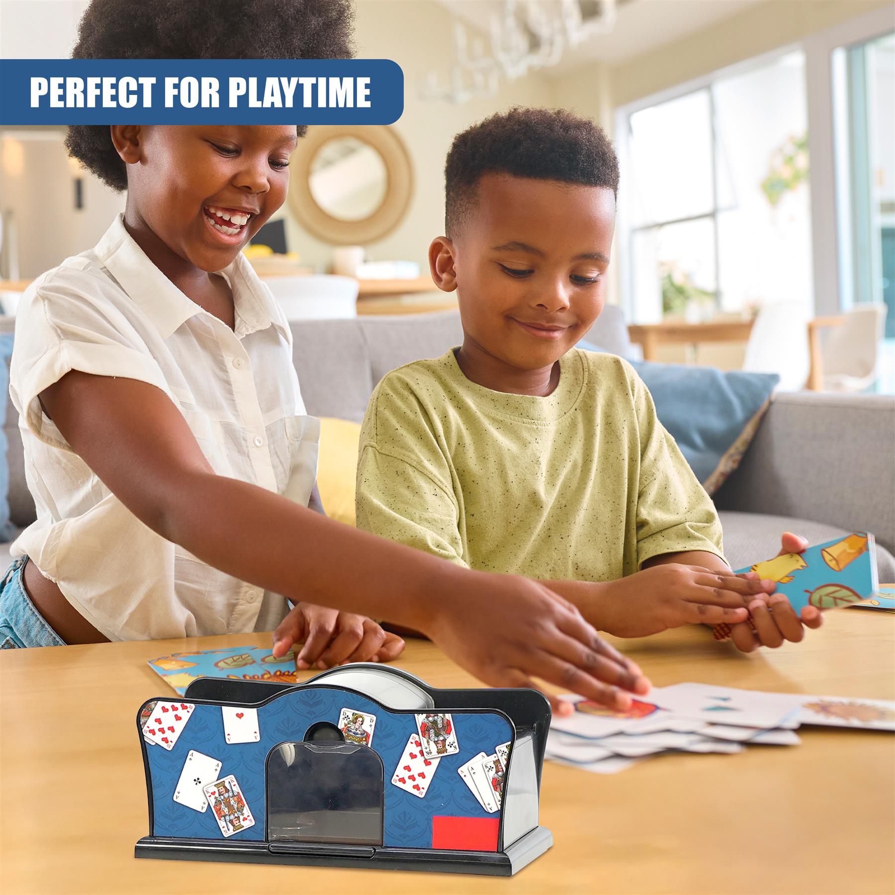 Electric Card Shuffler by The Magic Toy Shop - The Magic Toy Shop