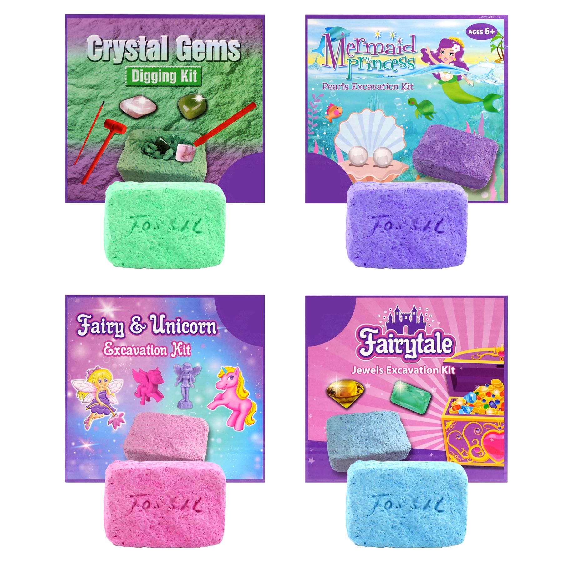 4 in 1 Excavation Set for Girls by The Magic Toy Shop - The Magic Toy Shop