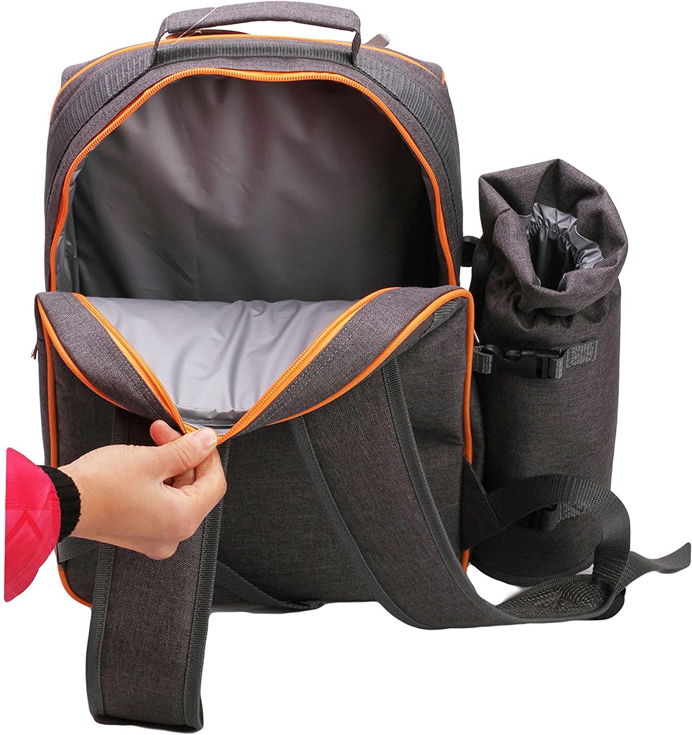 4 Person Picnic Cooler Bag With Picnic Essentials by Geezy - The Magic Toy Shop