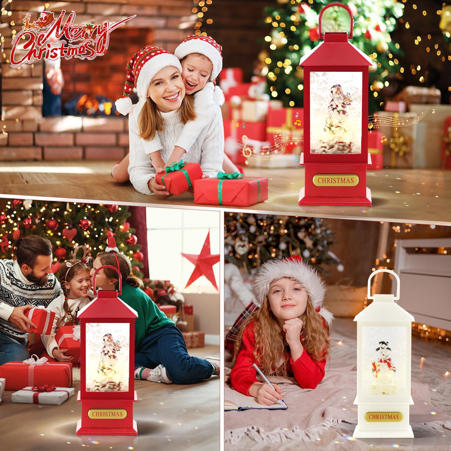 Christmas Lantern With 8 Songs, Light and Snow by The Magic Toy Shop - The Magic Toy Shop