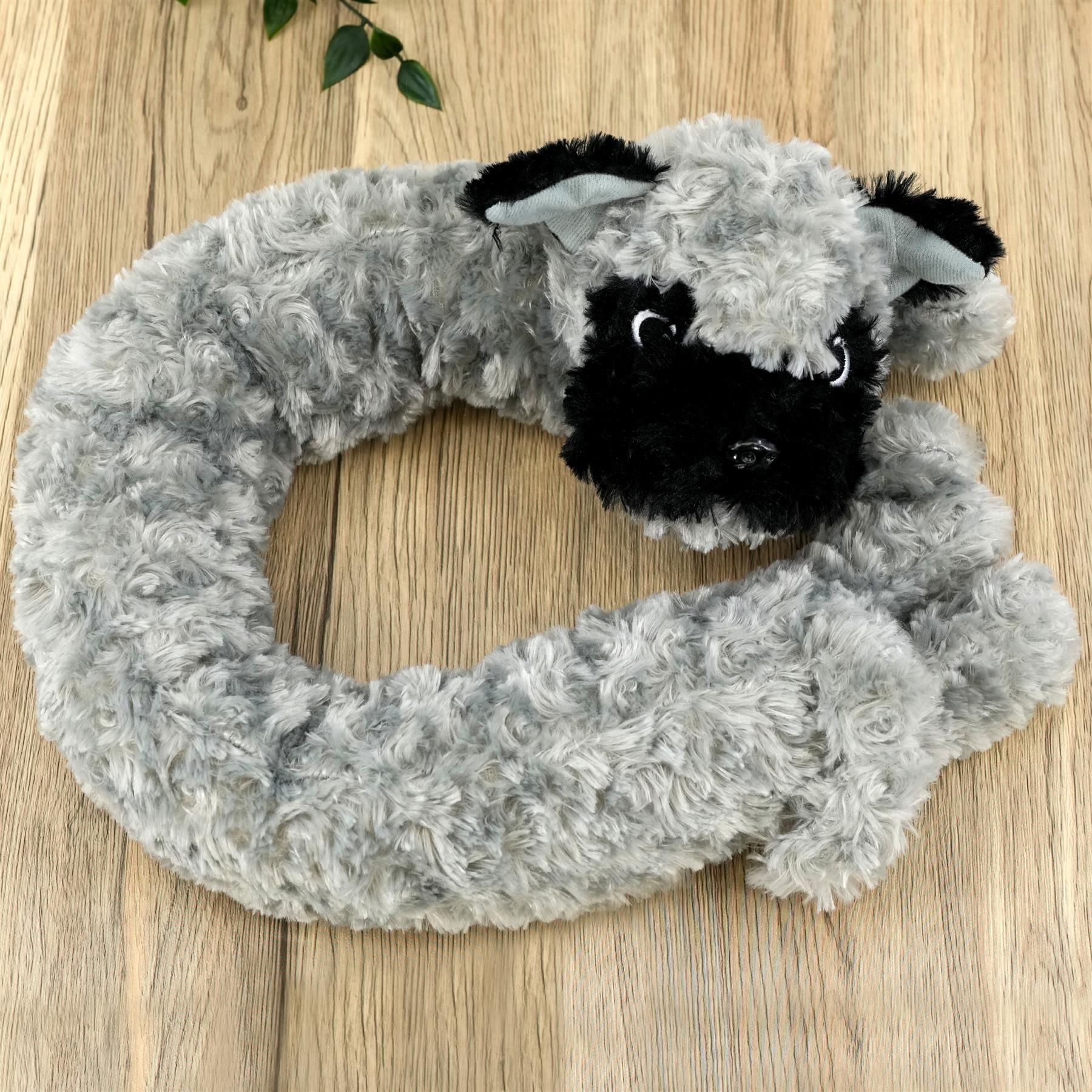 Novelty Grey Dog Draught Excluder for Doors by GEEZY - The Magic Toy Shop