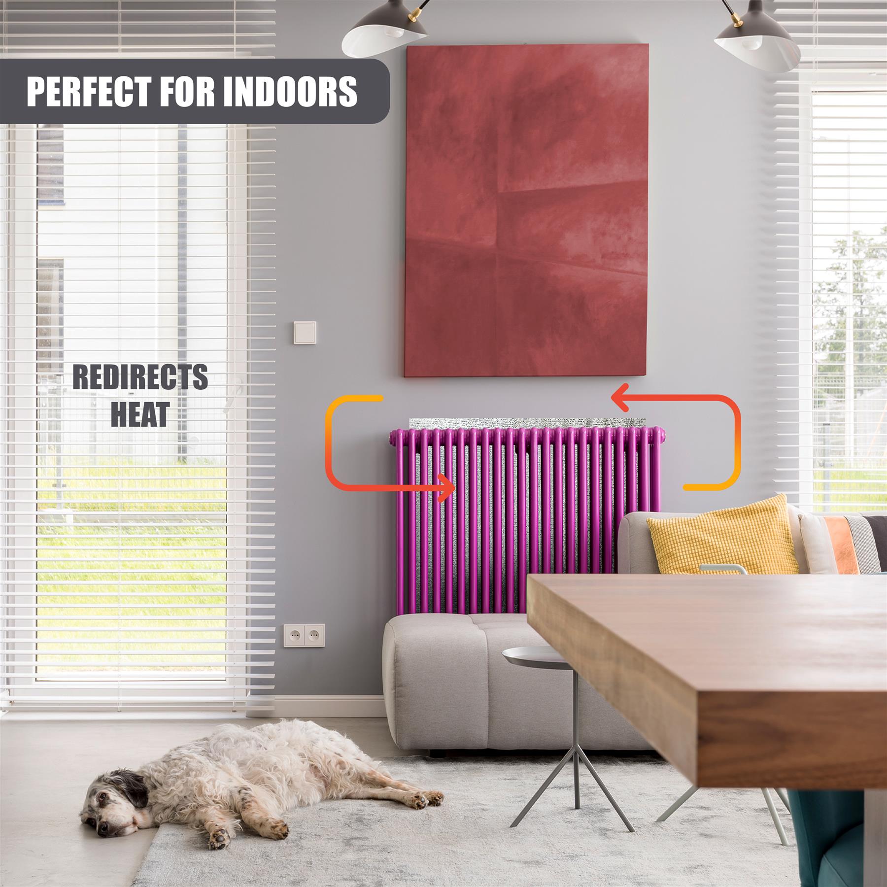 Radiator Foil 50x400 cm by GEEZY - The Magic Toy Shop