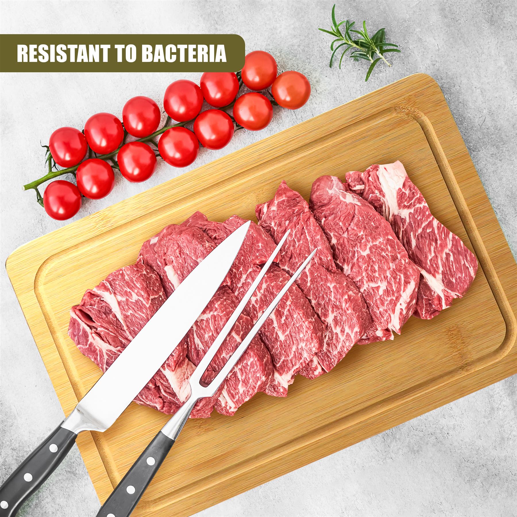 Large Bamboo Chopping Board 37x25cm by GEEZY - The Magic Toy Shop