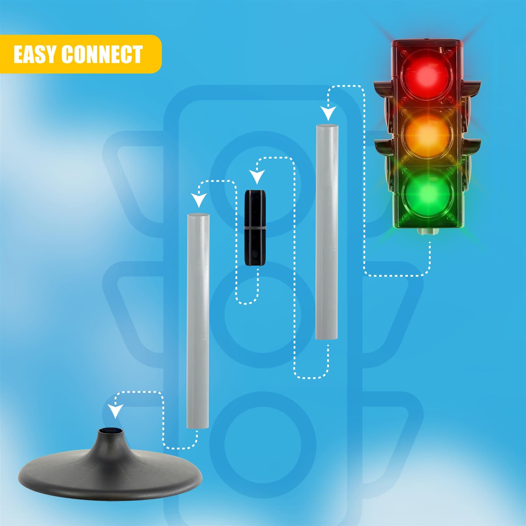 Kids Road Safety Traffic Light by The Magic Toy Shop - The Magic Toy Shop