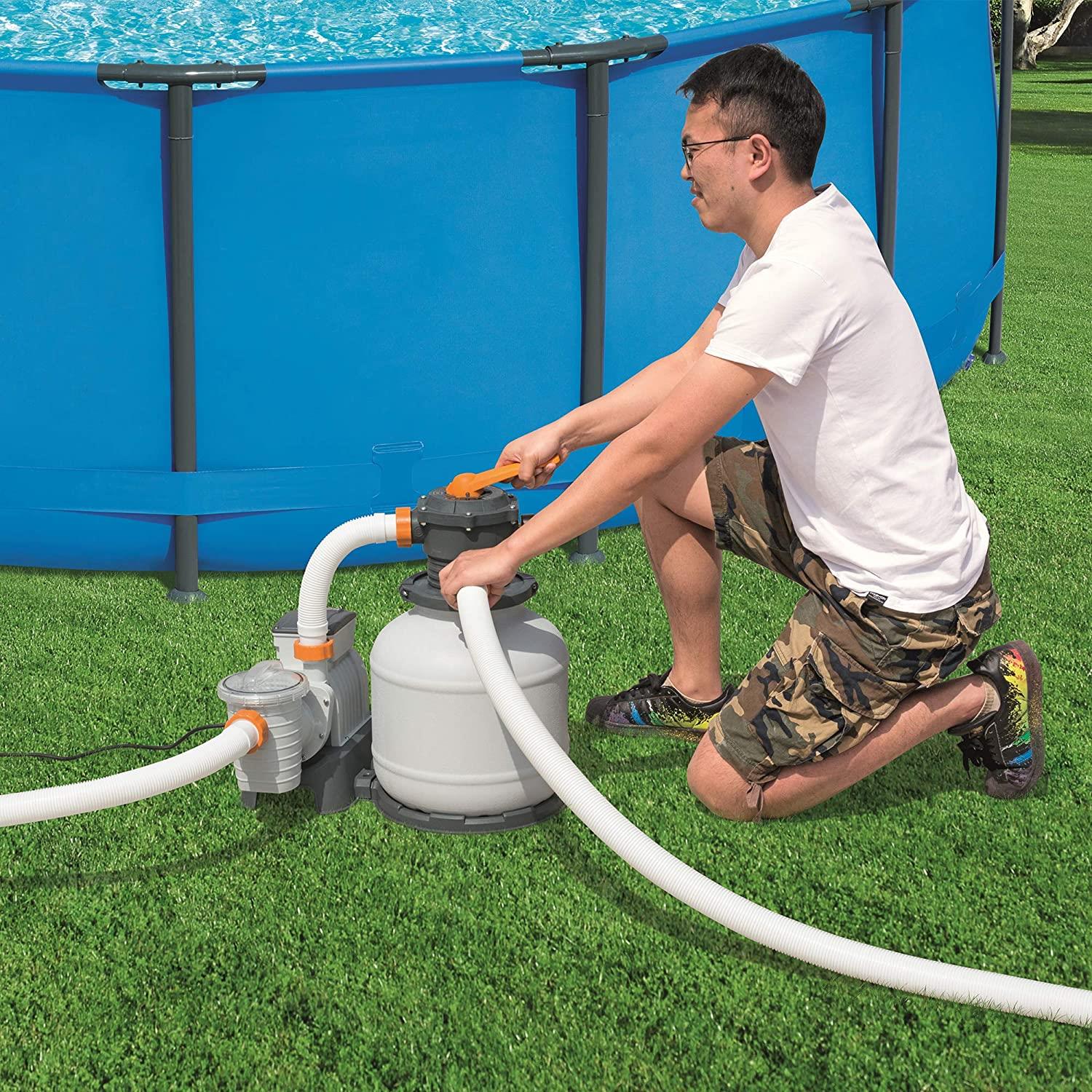 Bestway Flowclear 2000Gal Sand Filter System by Geezy - The Magic Toy Shop