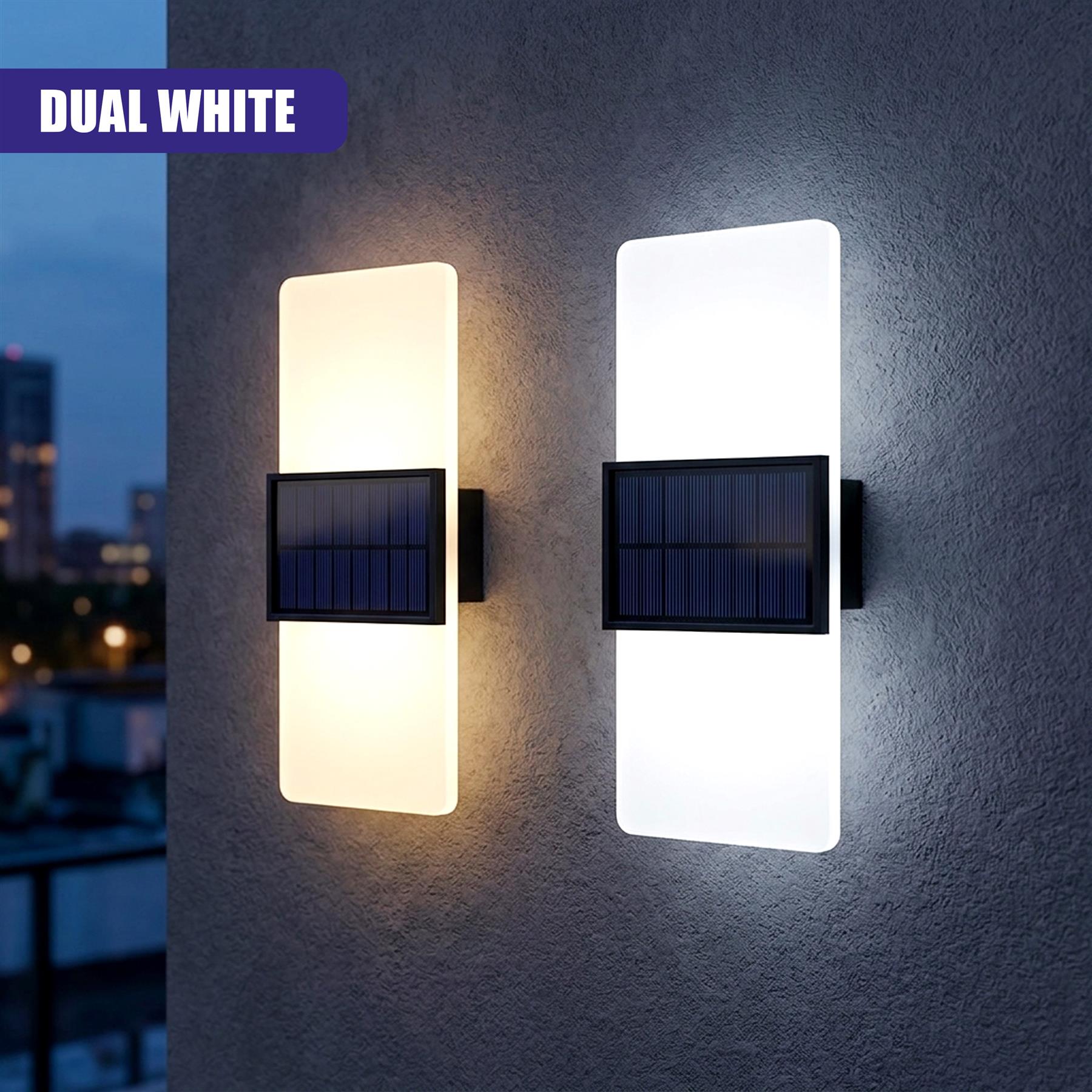 Acrylic Solar Wall Lights