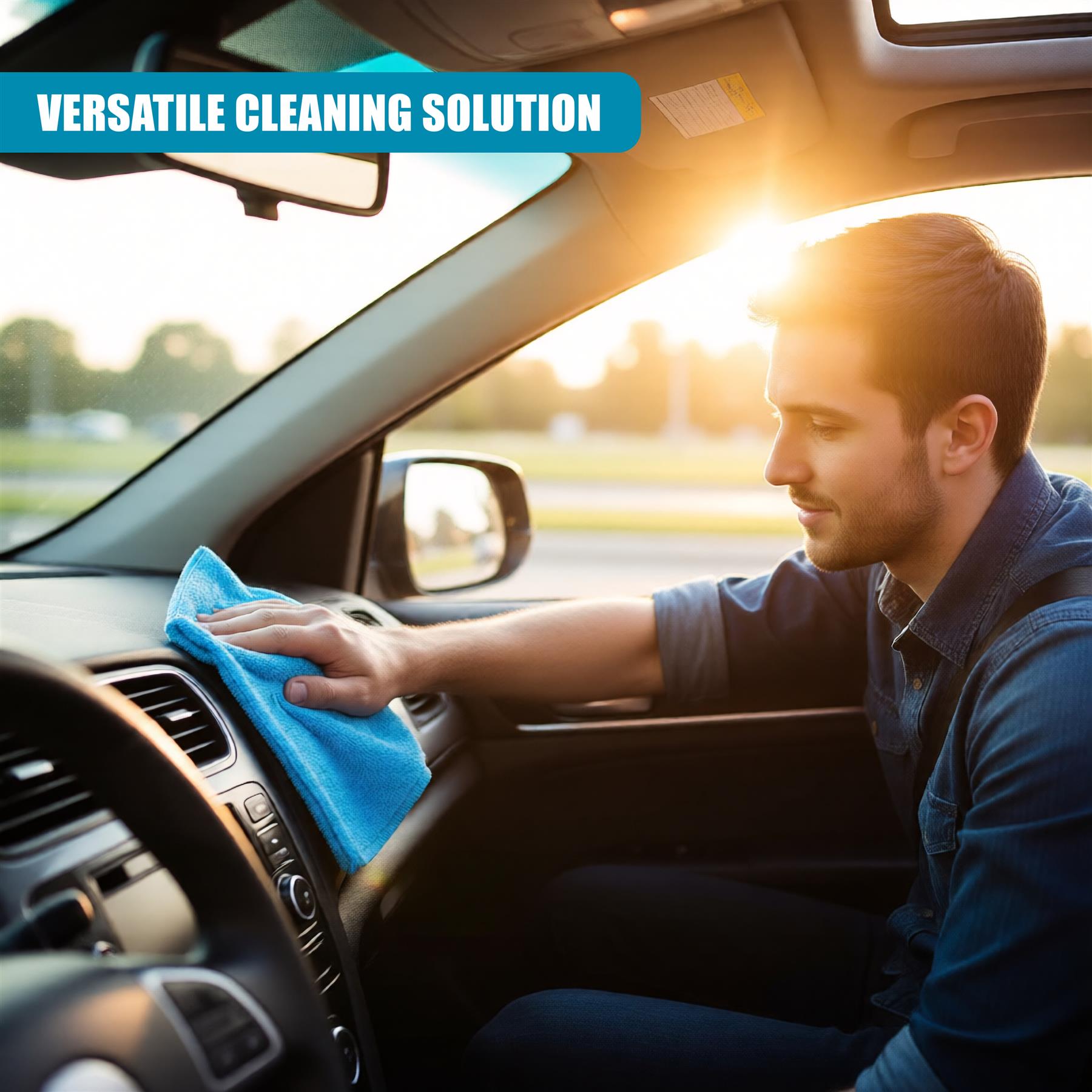 Set Of 10 Microfibre Cleaning Cloths