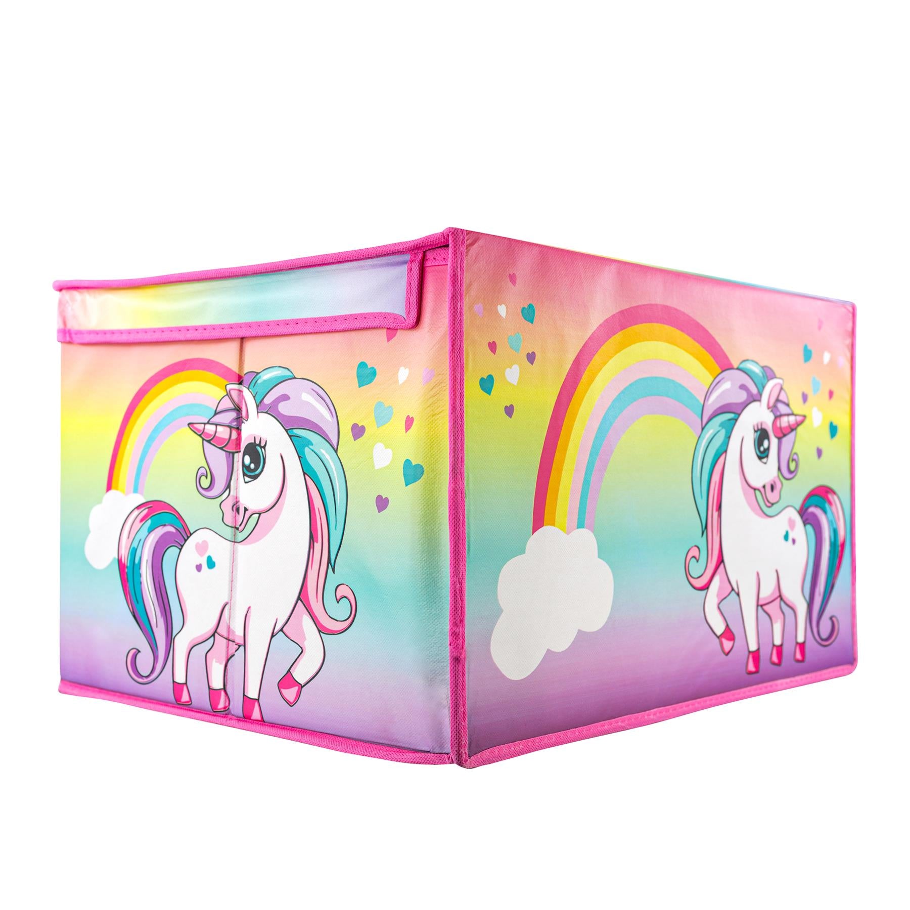Rainbow Unicorn Storage Box by The Magic Toy Shop - The Magic Toy Shop