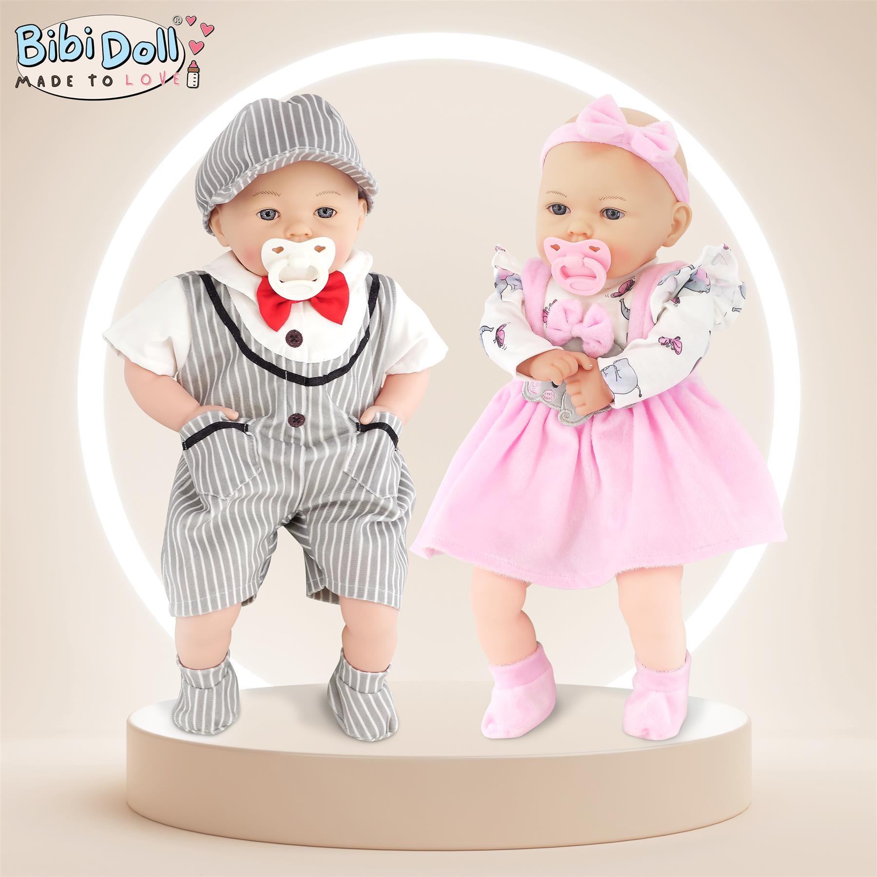 BiBi Baby Doll - Charlie (45 cm / 18") by BiBi Doll - The Magic Toy Shop