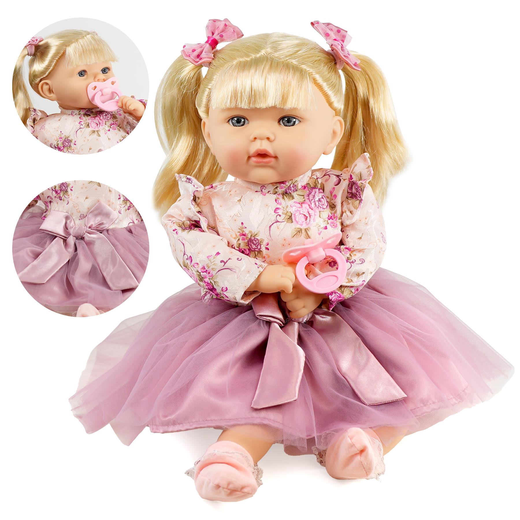 BiBi Baby Doll "Rosie" (45 cm / 18") by BiBi Doll - The Magic Toy Shop