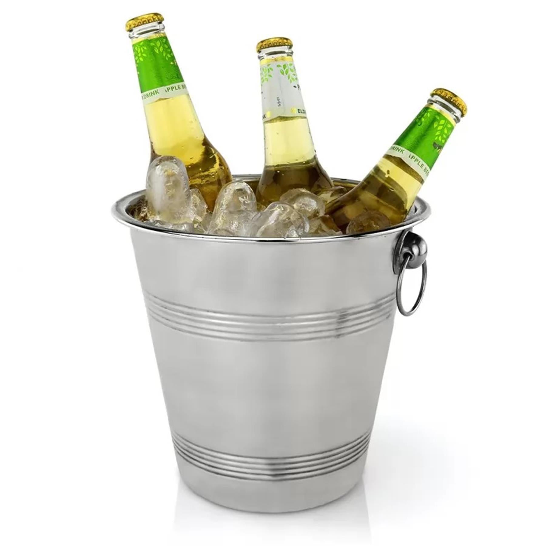 Stainless Steel Champagne Ice Bucket 4 Litre by GEEZY - The Magic Toy Shop