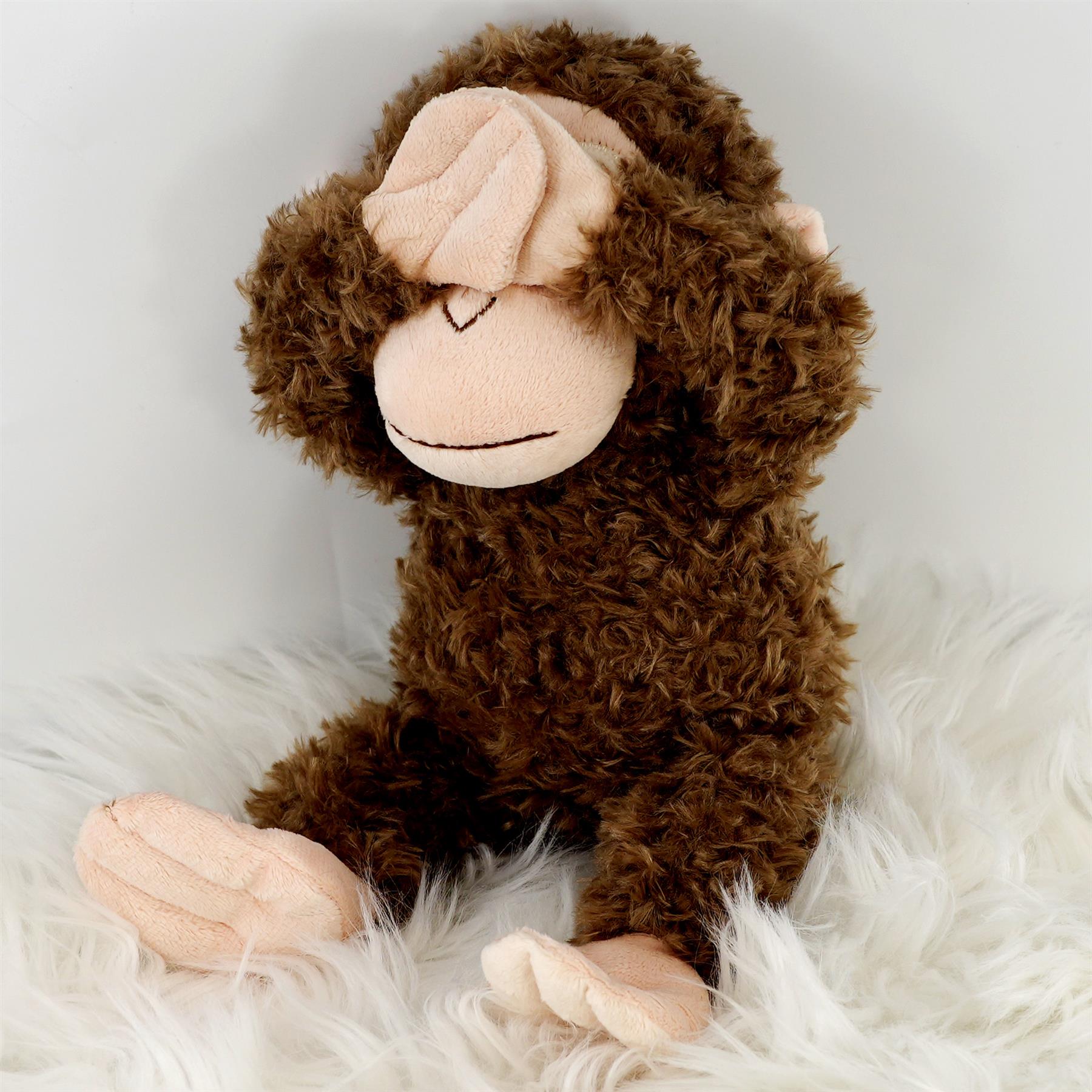 Small Brown Orangutan Cuddly Soft Toy by The Magic Toy Shop - The Magic Toy Shop