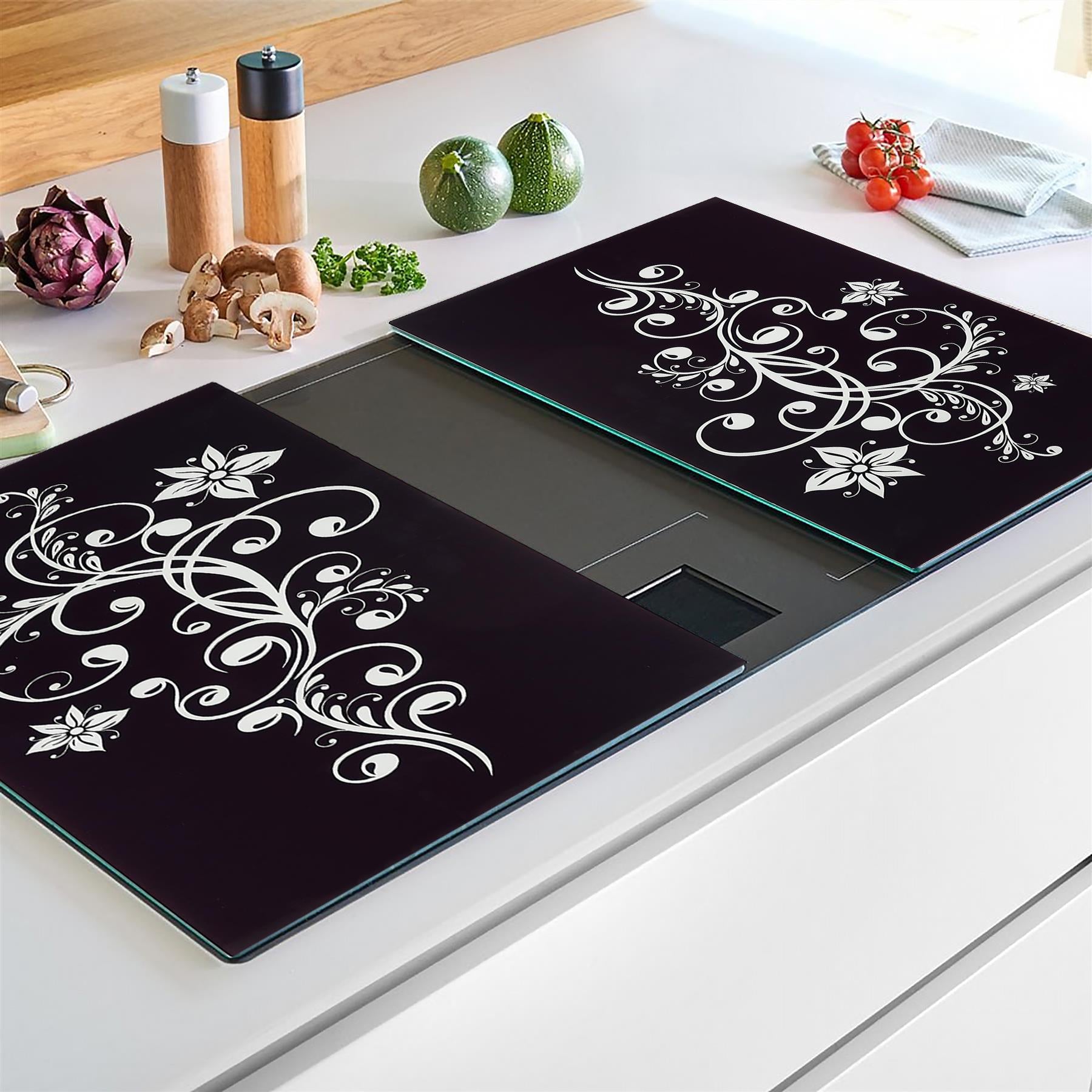 Black Glass Cutting Boards by Geezy - The Magic Toy Shop
