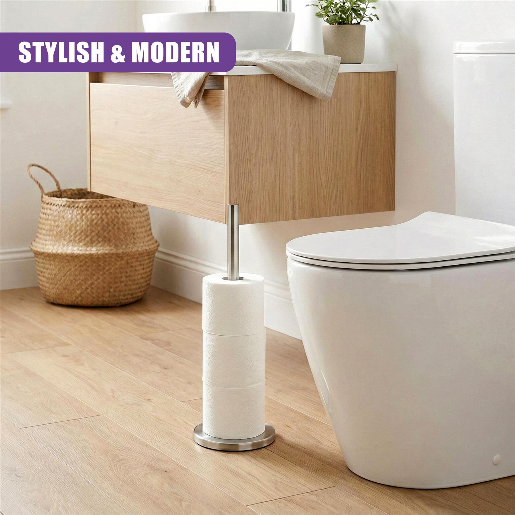 Stainless Steel Toilet Roll Holder