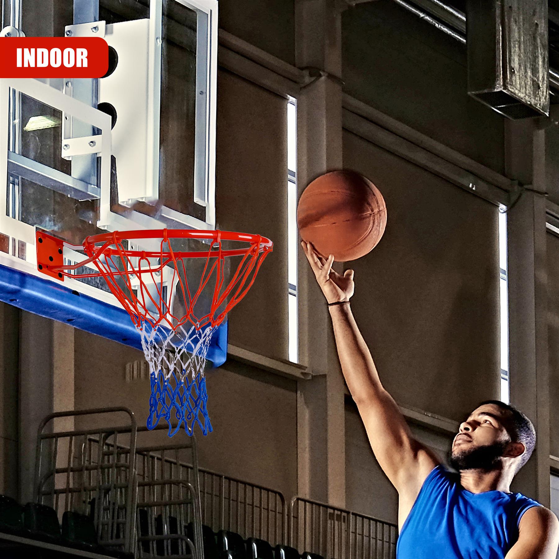 Basketball Hoop with Net - Wall-mounted by FastFold - The Magic Toy Shop