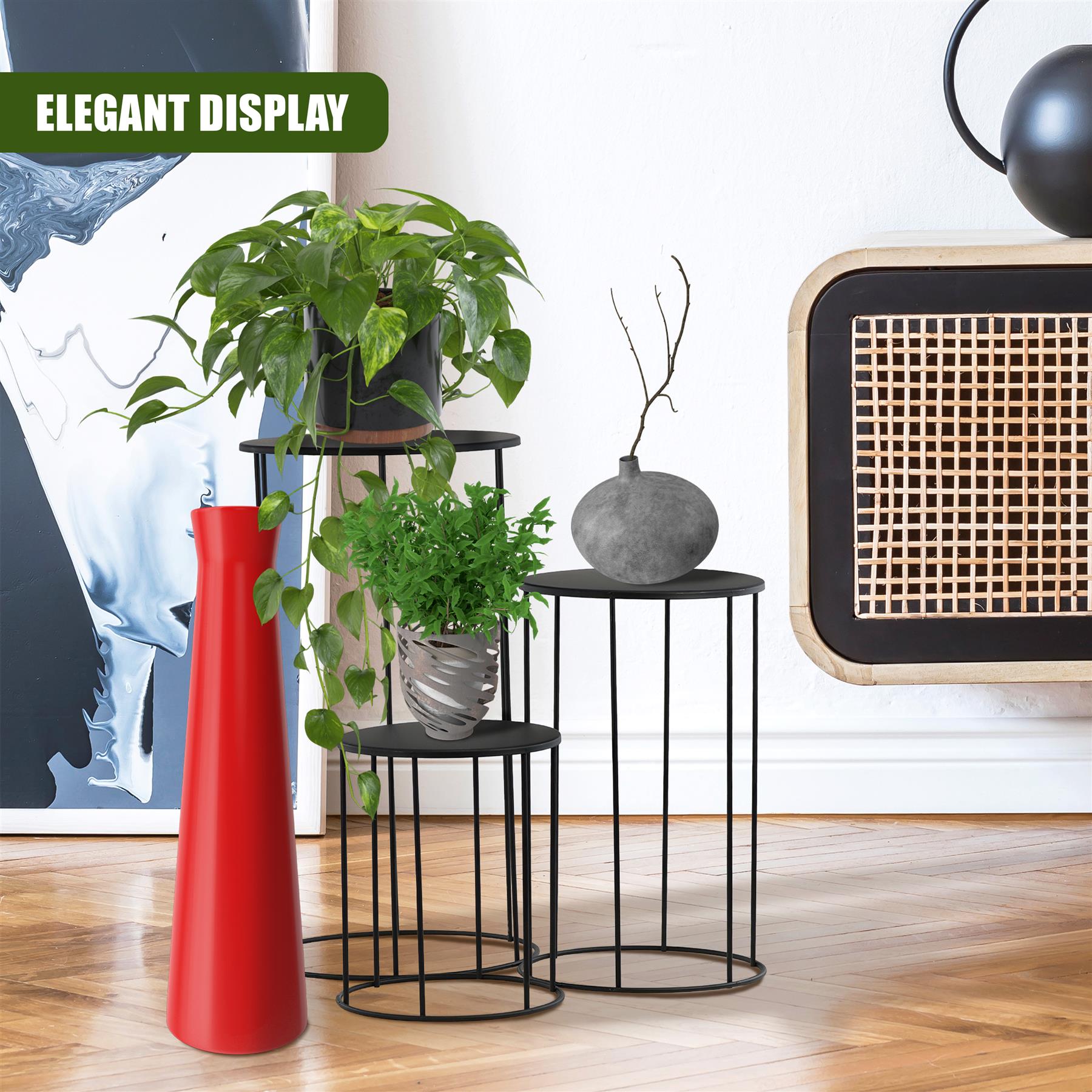 Indoor Plant Stands Set of 3 by GEEZY - The Magic Toy Shop