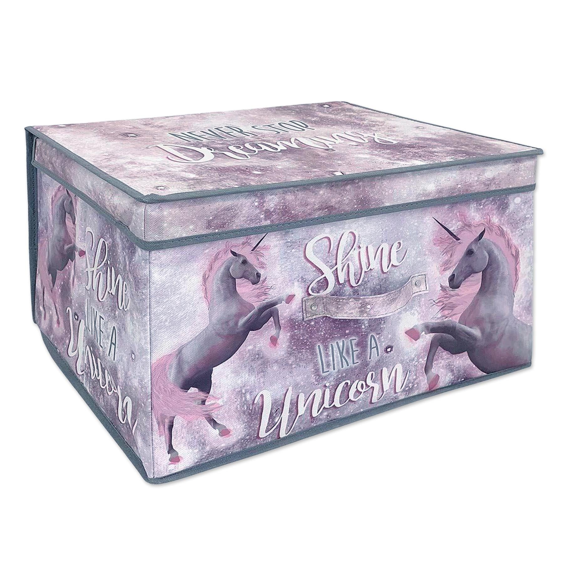 Unicorns Large Storage Box by The Magic Toy Shop - The Magic Toy Shop