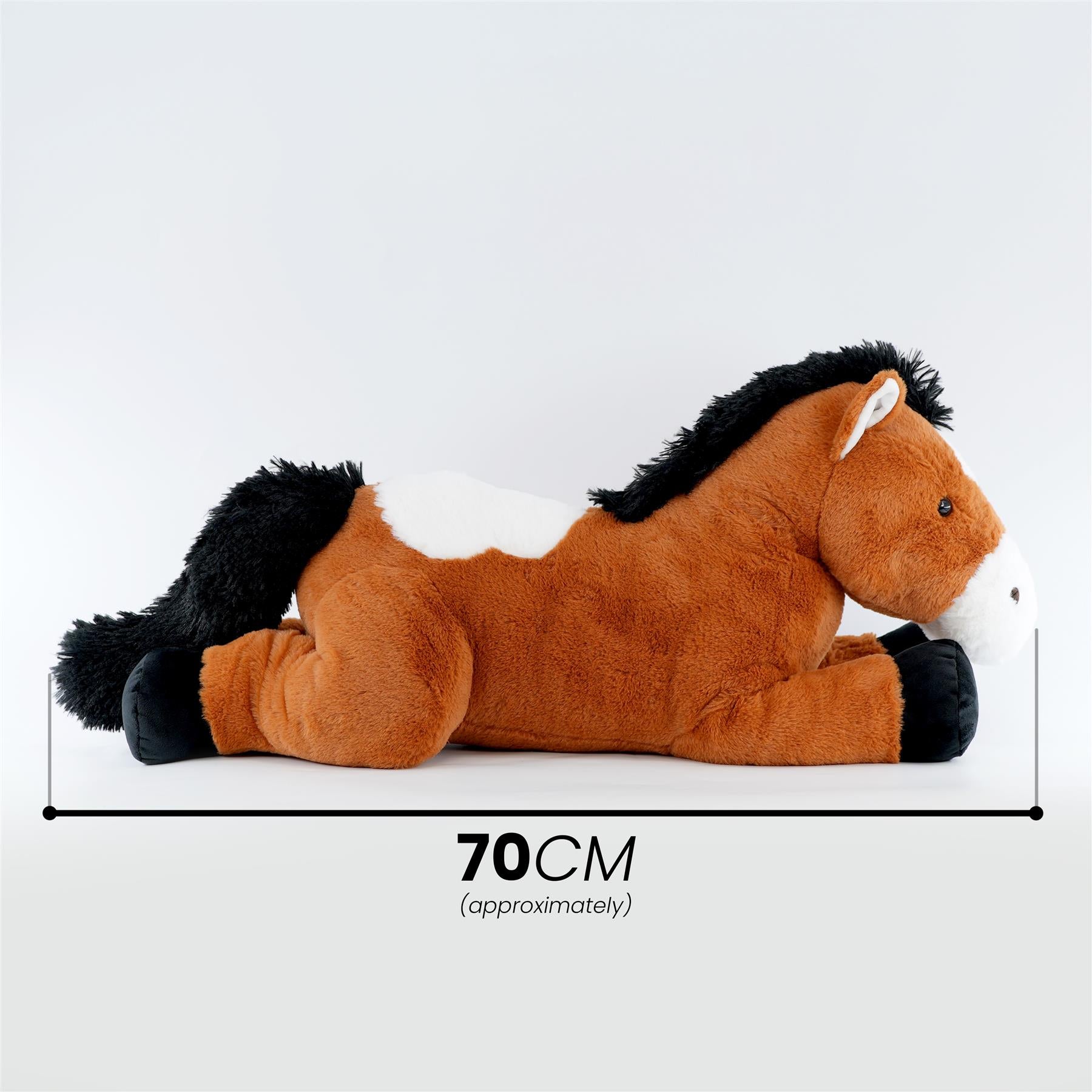 Large Brown Horse Soft Toy 65cm by The Magic Toy Shop - The Magic Toy Shop