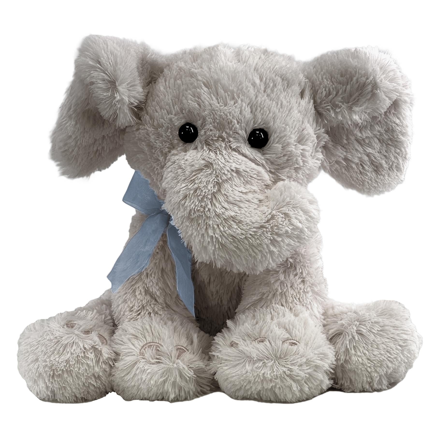 Grey Plush Elephant Soft Toys