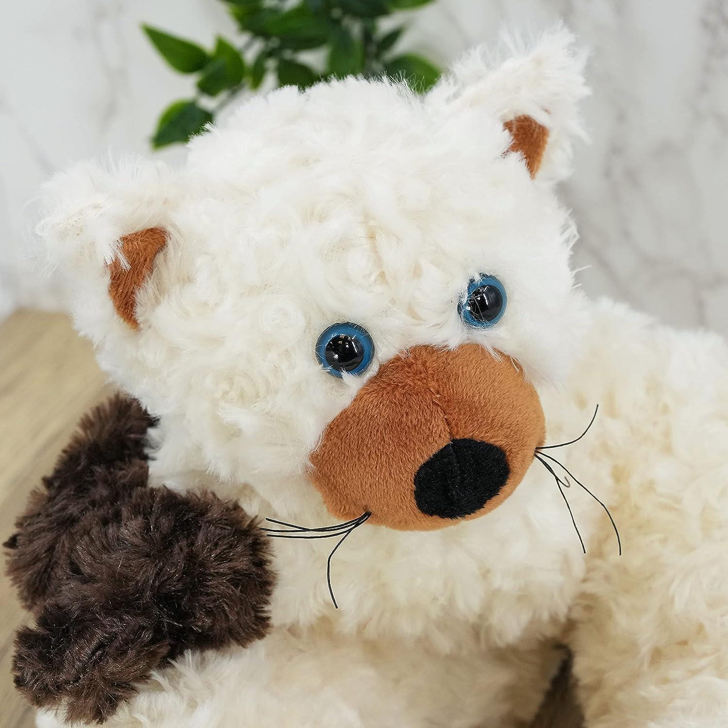 Novelty Cream Cat Draught Excluder for Doors by GEEZY - The Magic Toy Shop