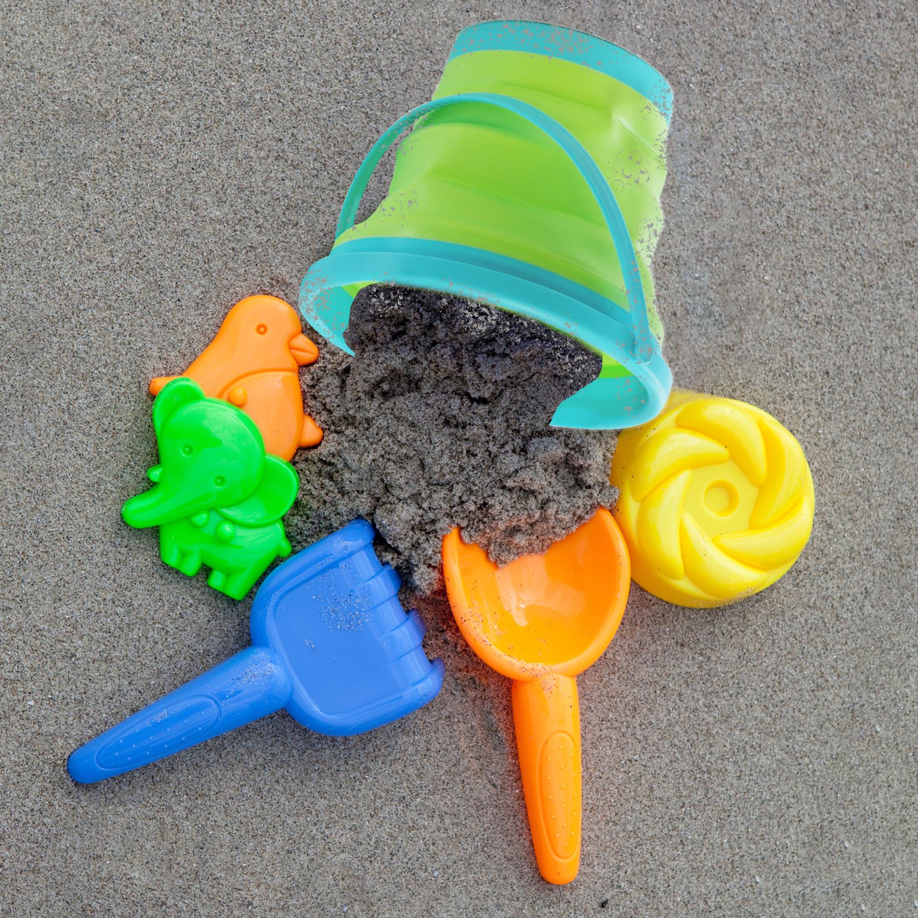 Collapsible Beach Bucket by The Magic Toy Shop - The Magic Toy Shop
