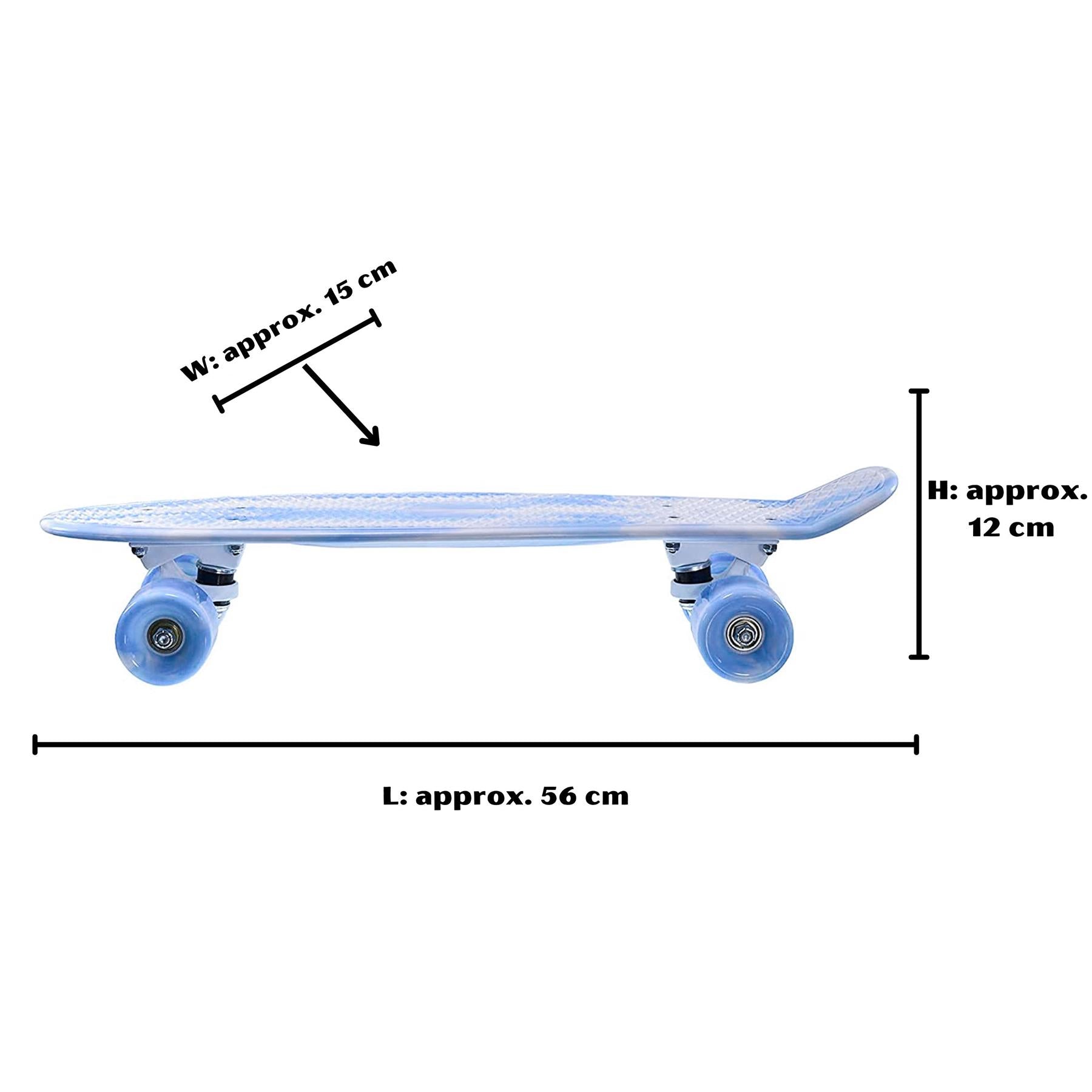 Retro Skateboard Blue by The Magic Toy Shop - The Magic Toy Shop