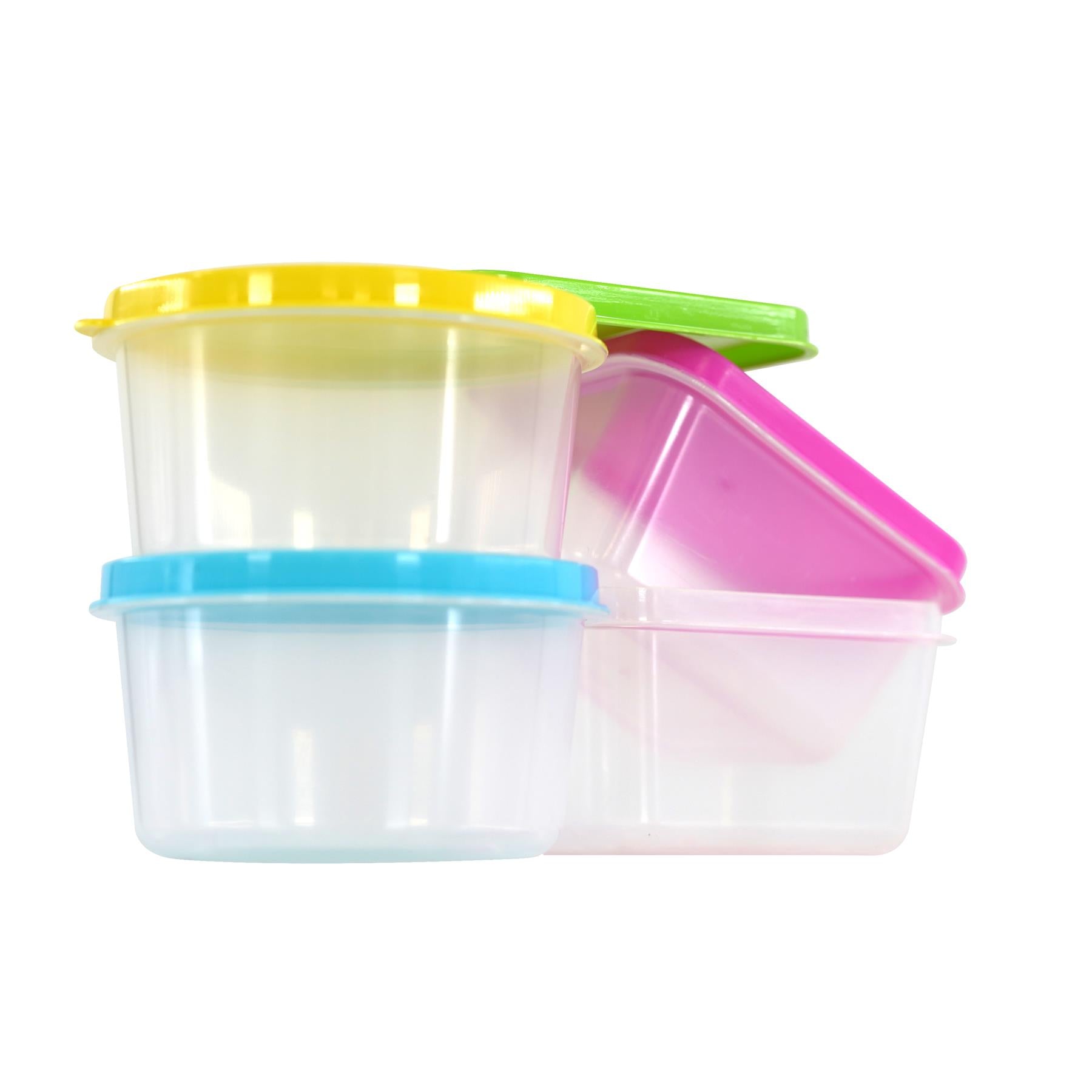 Set of 4 Mini Food Storage Containers with Lids by GEEZY - The Magic Toy Shop