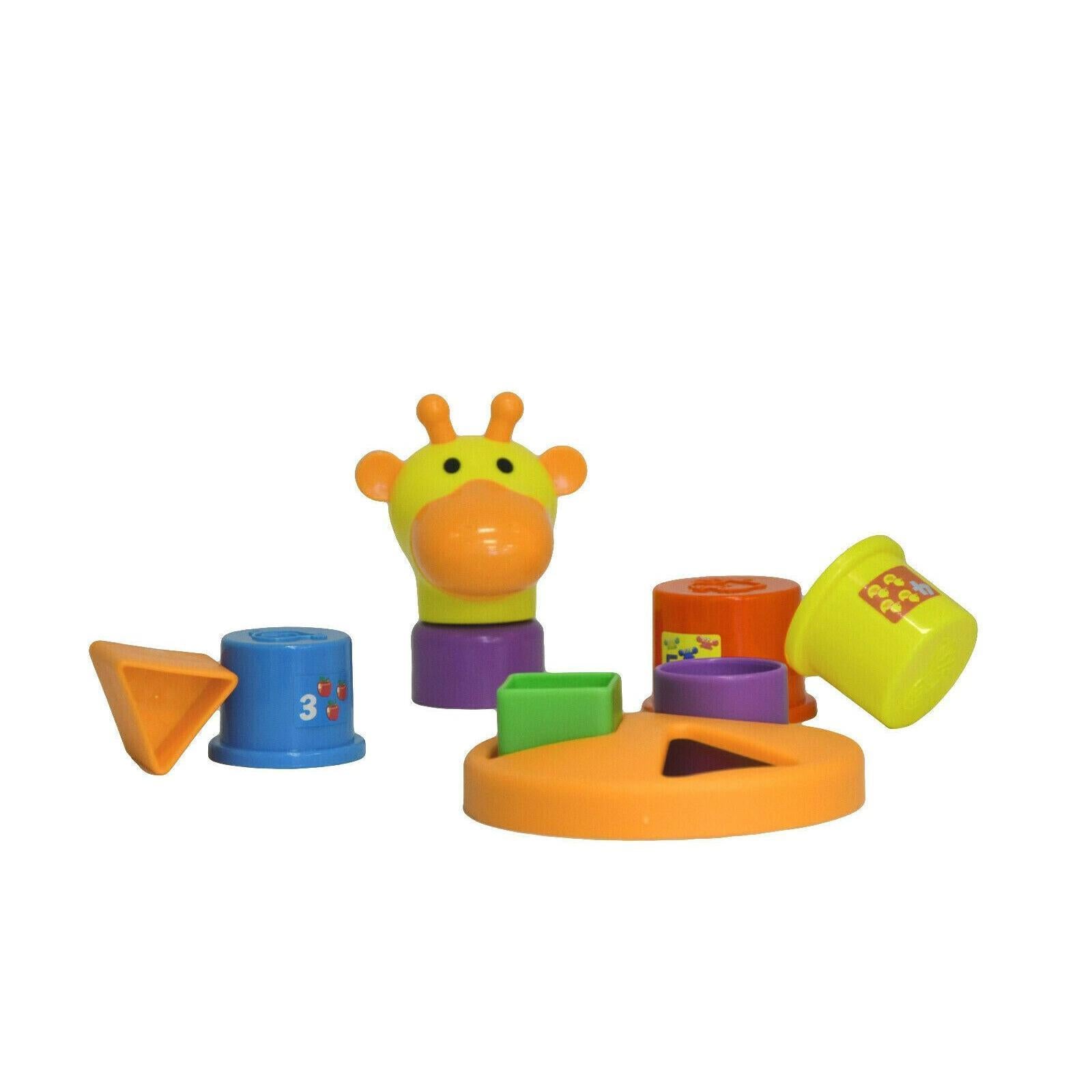 Gerry the Giraffe Shape Sorting Jumbo Stacking Cups by The Magic Toy Shop - The Magic Toy Shop