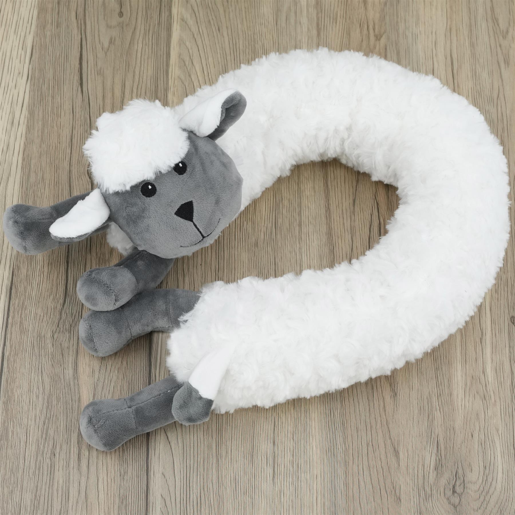 Novelty White Sheep Draught Excluder for Doors by The Magic Toy Shop - The Magic Toy Shop