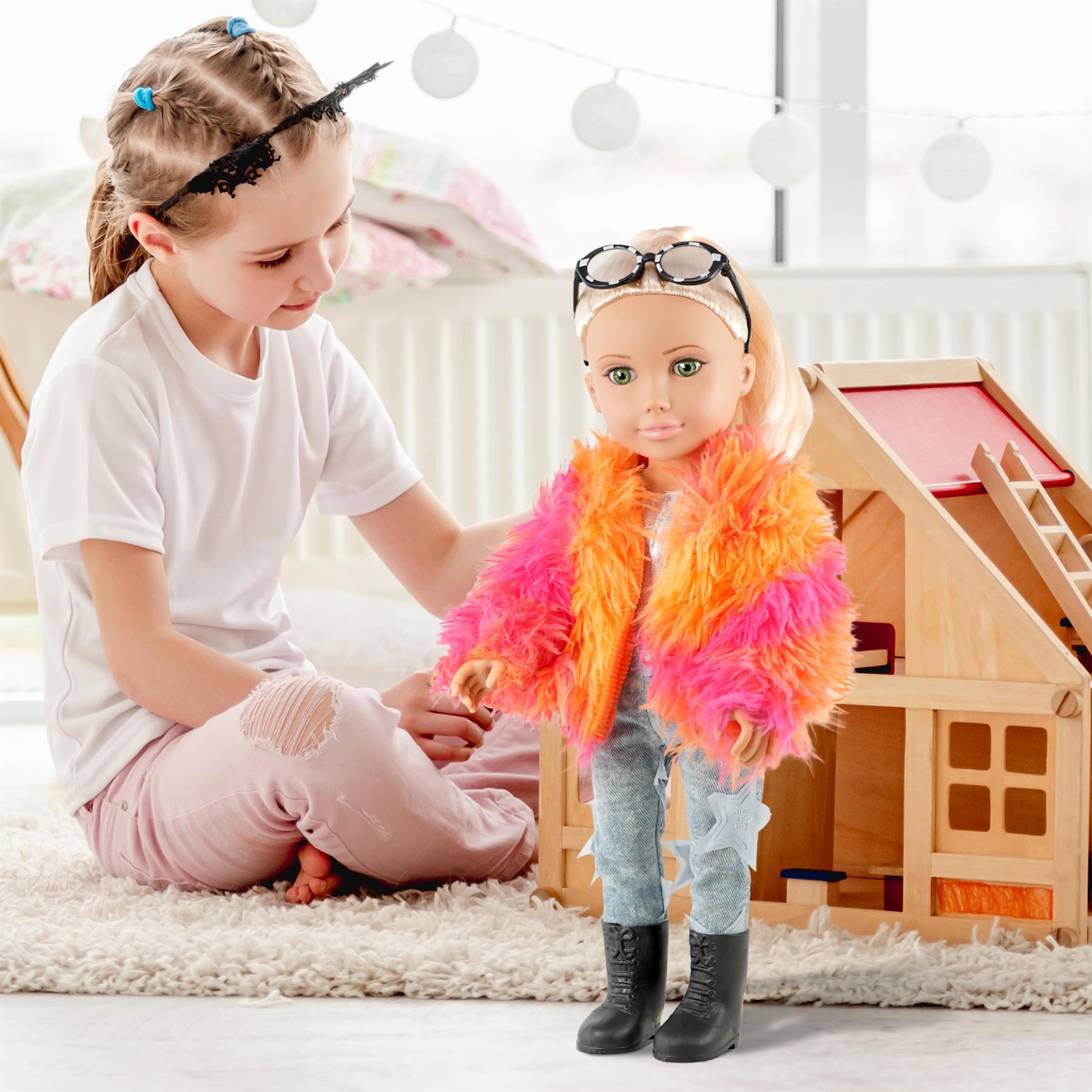 BiBi Fashion Doll with Glasses by BiBi Doll - The Magic Toy Shop