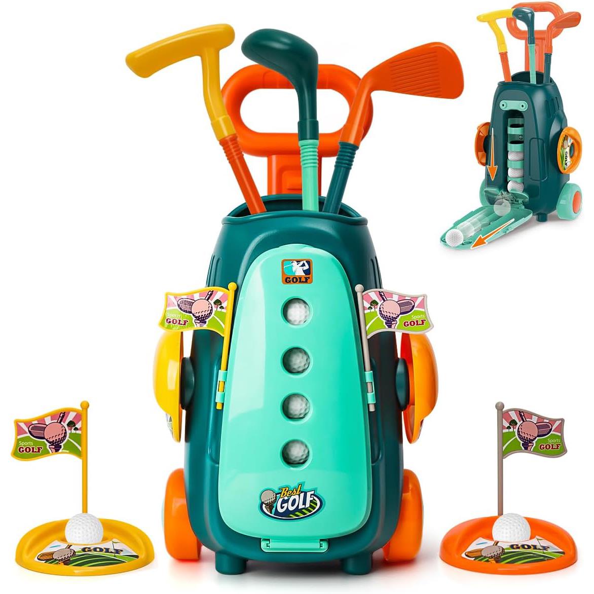 Kids Golf Club Set Indoor Outdoor Sports Toy by The Magic Toy Shop - The Magic Toy Shop
