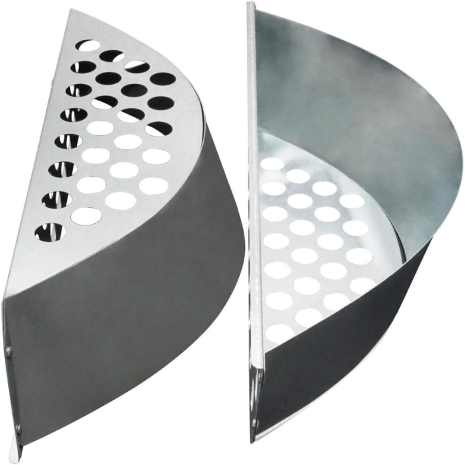 2Pcs Steel BBQ Grill Basket Charcoal Briquette Holders by GEEZY - The Magic Toy Shop