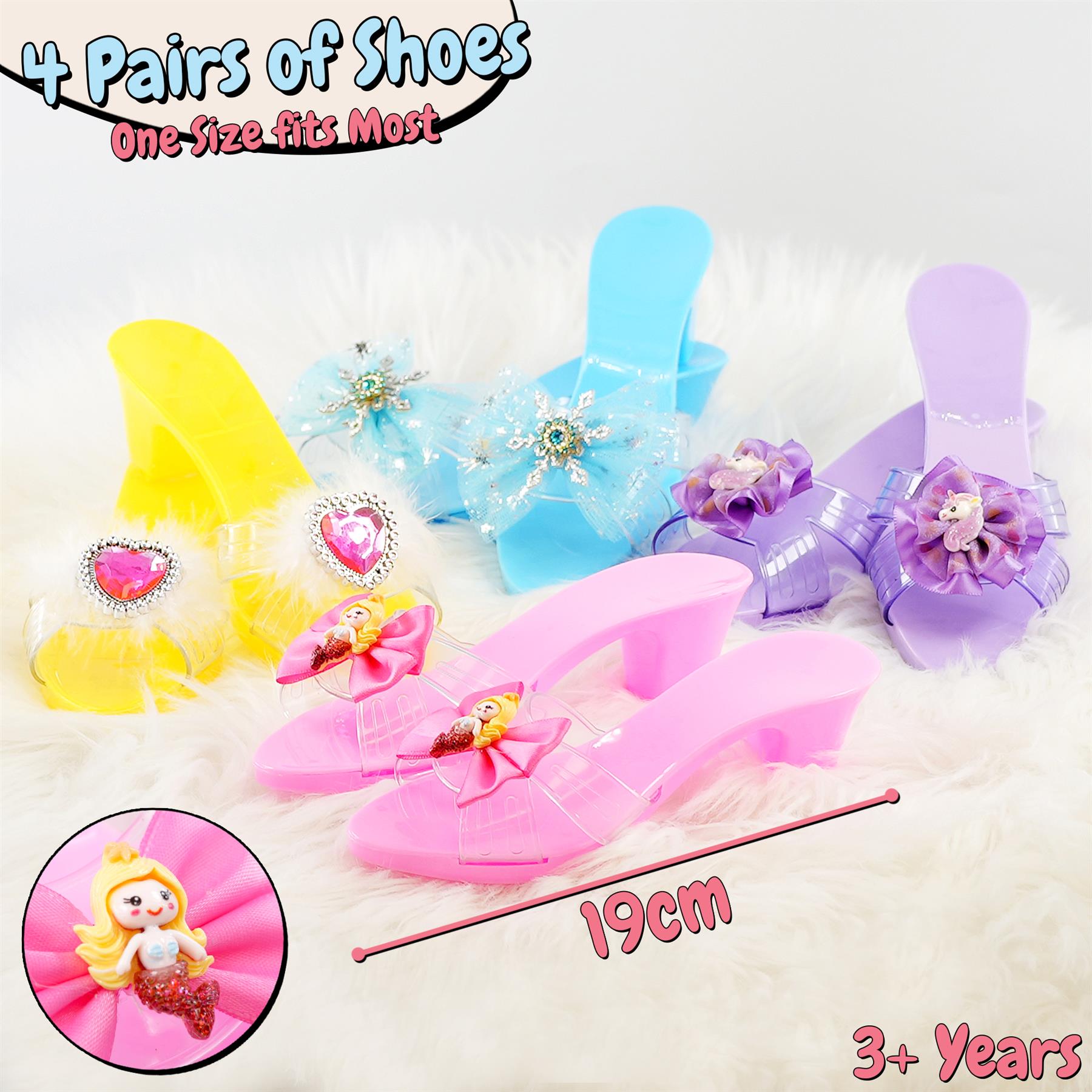 Princess Play Shoes Jewellery & Storage Set by The Magic Toy Shop - The Magic Toy Shop