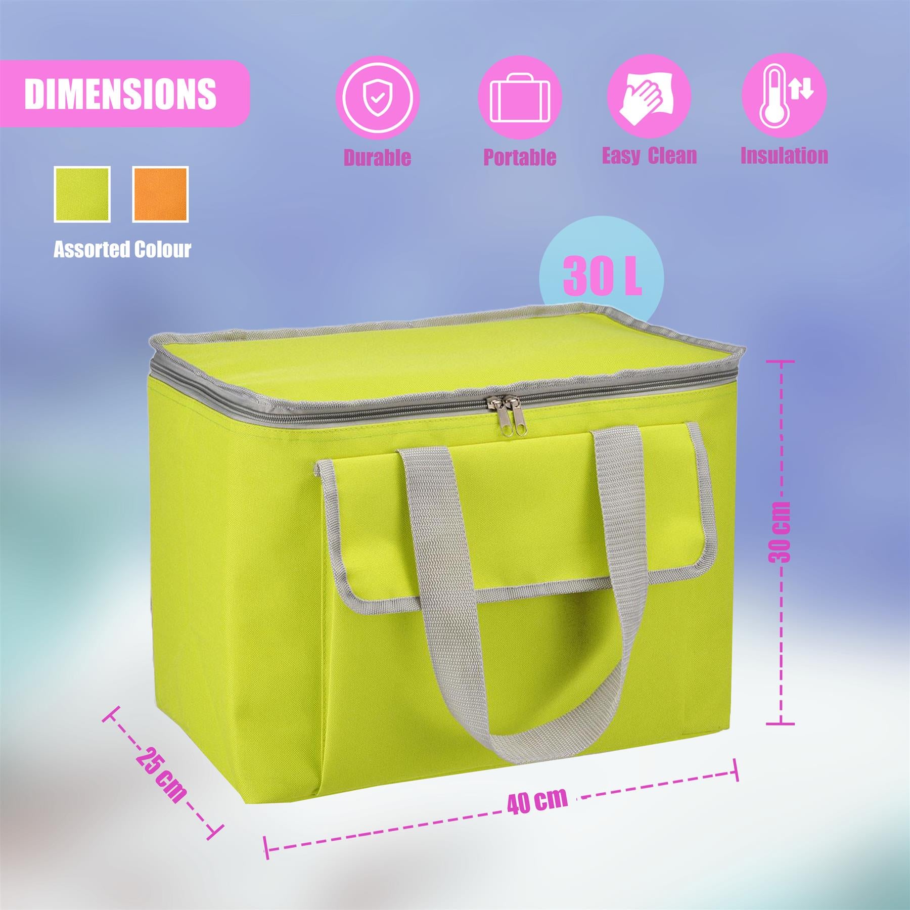 Large 30L Insulated Cool Bag by Geezy - The Magic Toy Shop