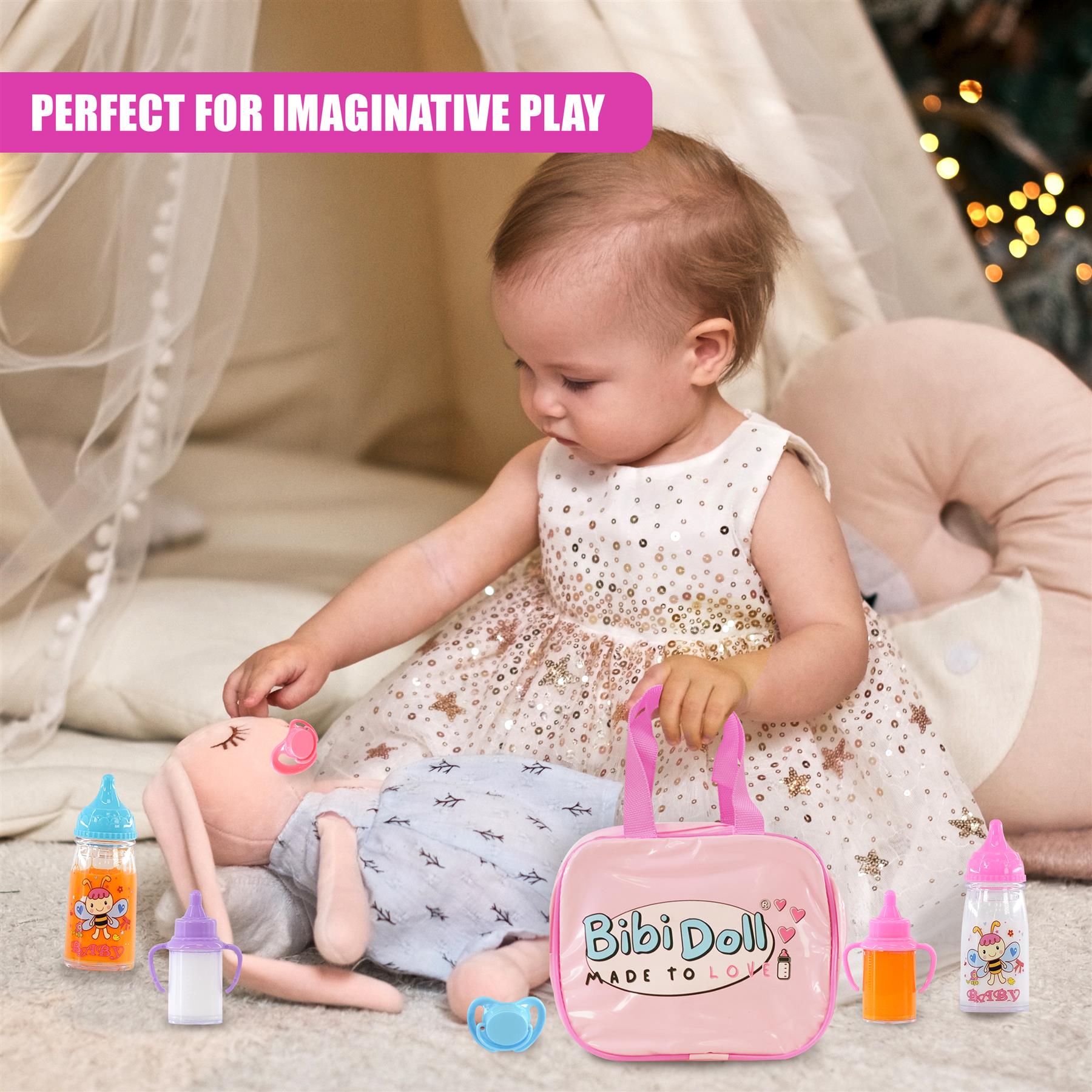 BiBi Doll 7-in-1 Baby Doll Accessories Set by BiBi Doll - The Magic Toy Shop