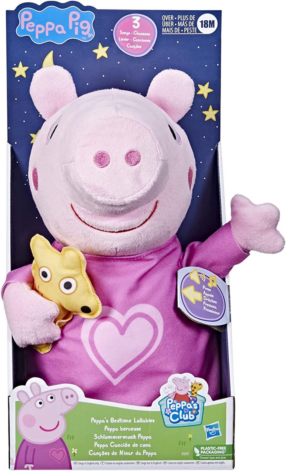 Peppa Pig Peppa's Bedtime Lullabies Plush Doll by Peppa Pig - The Magic Toy Shop