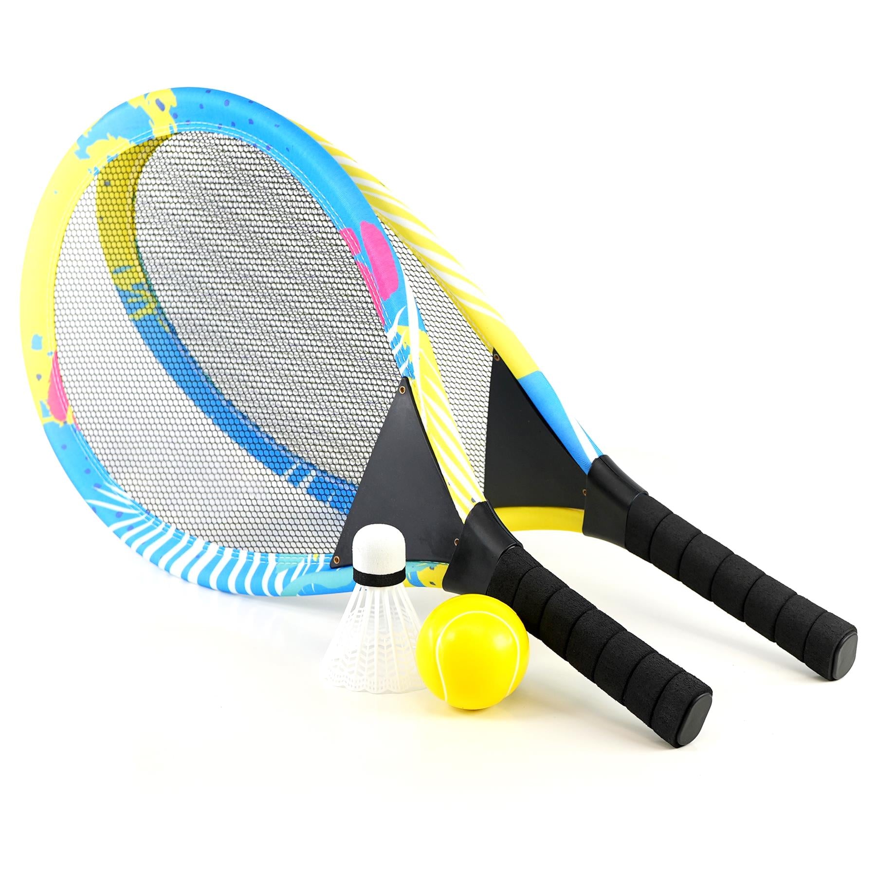 2 Player Tennis Set with Ball and Shuttlecock by The Magic Toy Shop - The Magic Toy Shop
