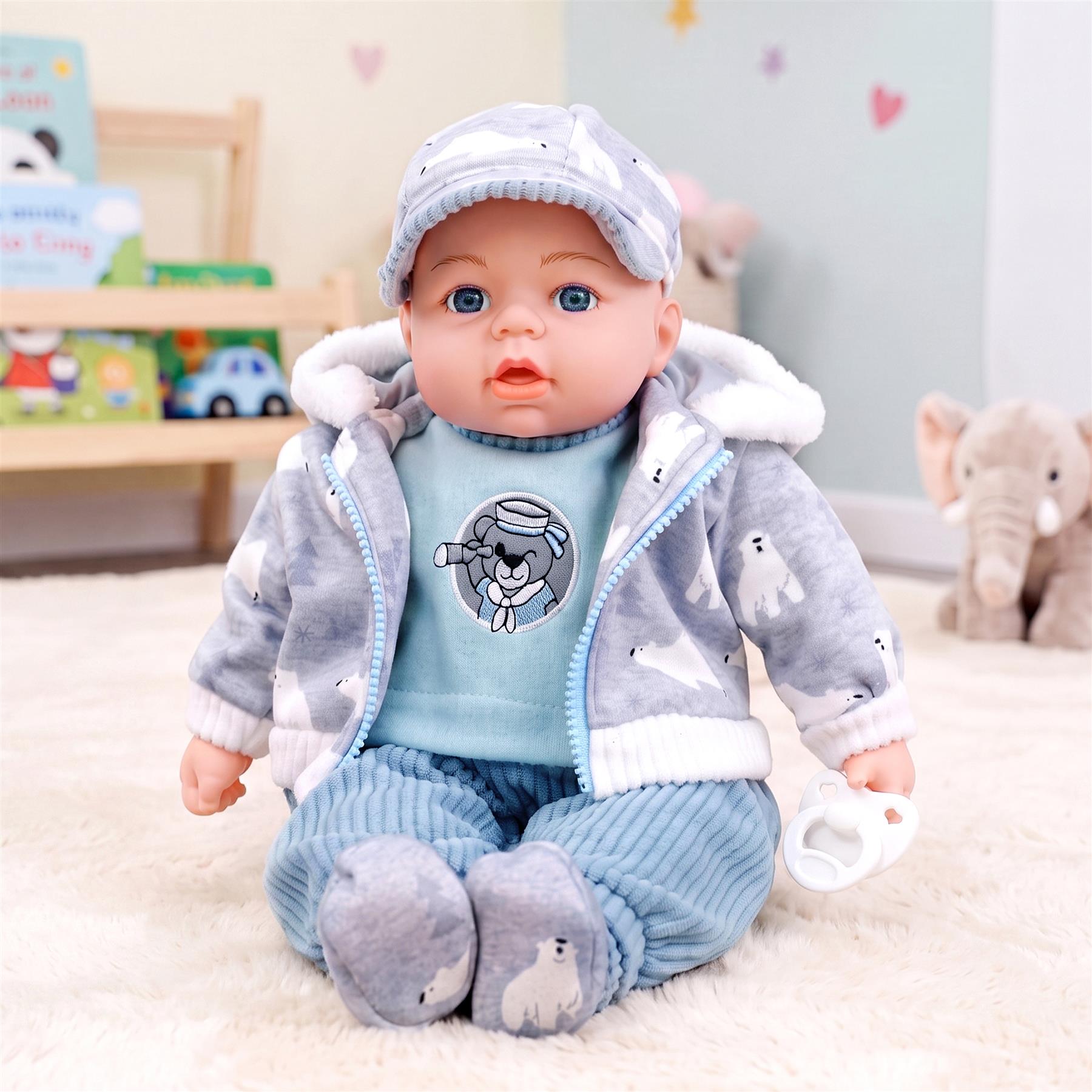 BiBi Baby Doll "#2 White Claw" (45 cm / 18")