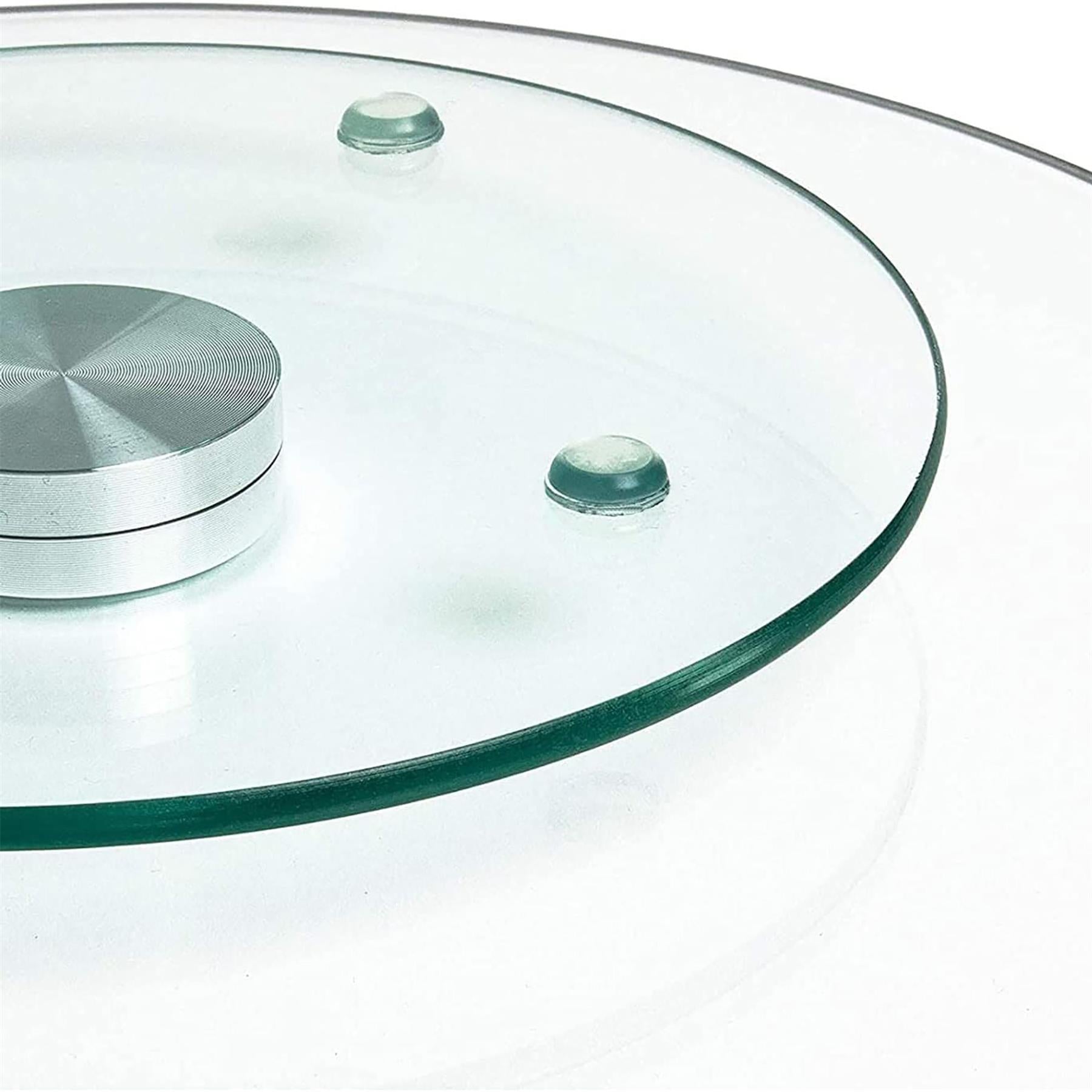 Glass Lazy Susan Turntable, 25 cm