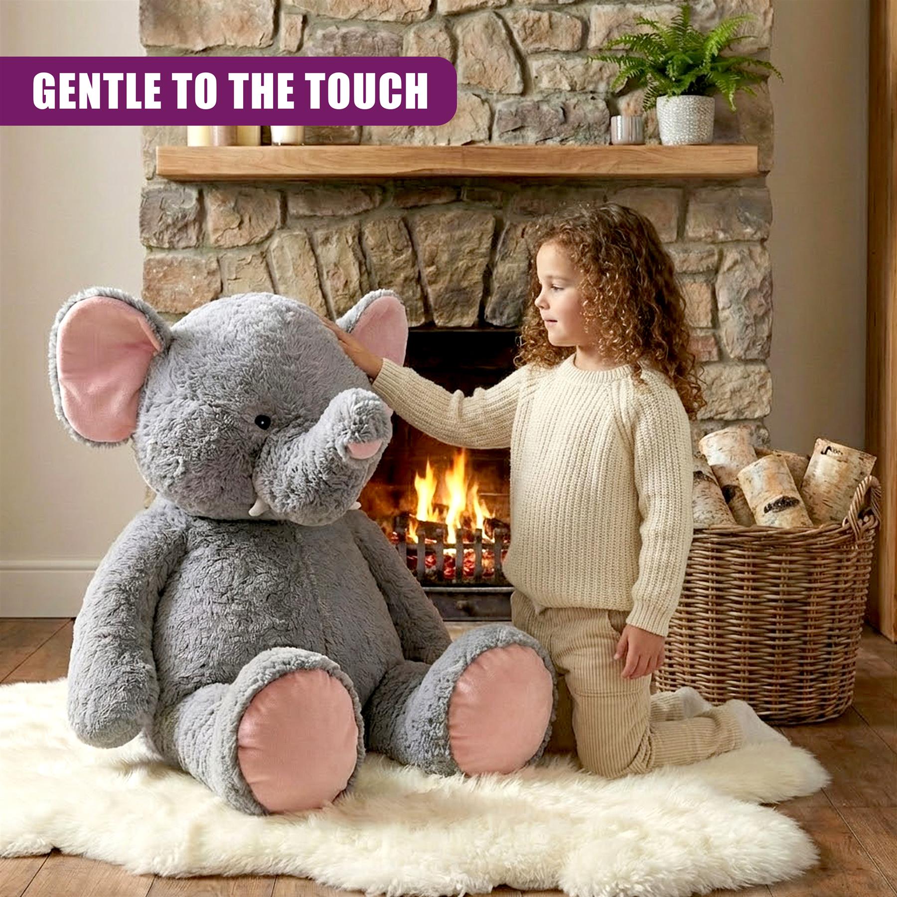 Giant Elephant Soft Toy - 100 cm
