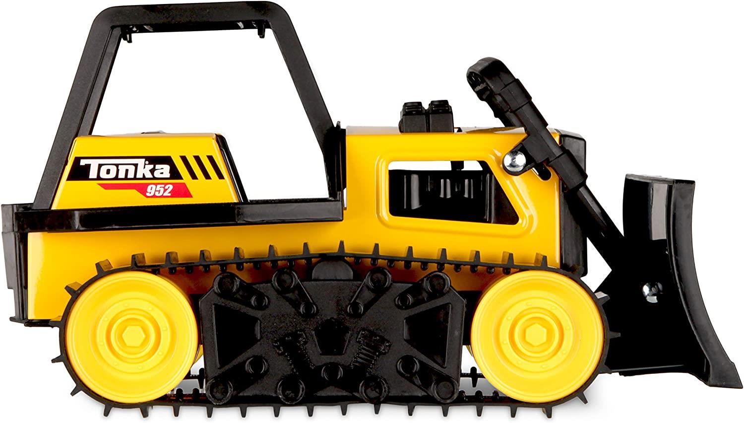 Tonka Steel Classics Bulldozer, Kids Construction Toys by Tonka - The Magic Toy Shop