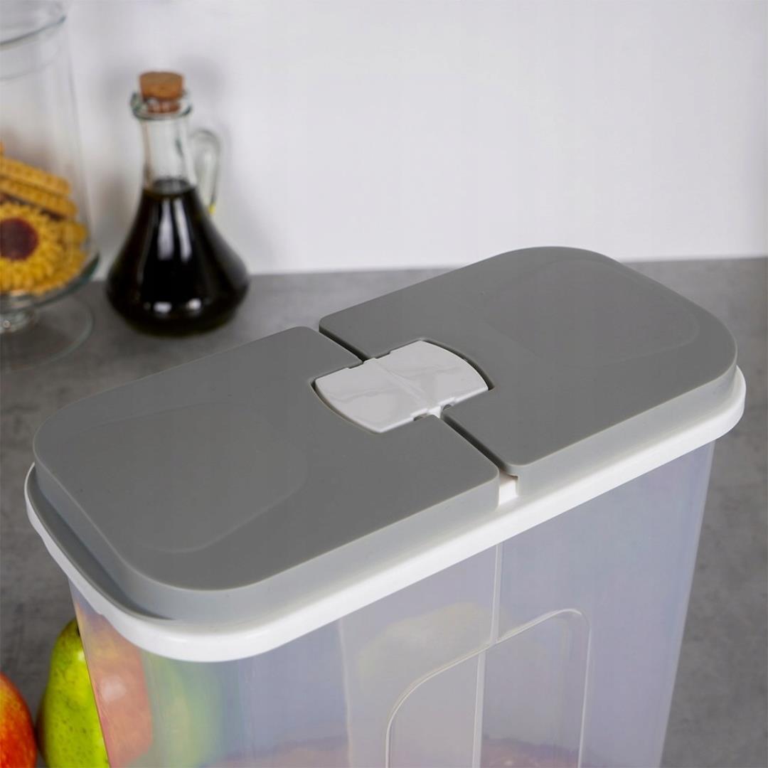 Dual Compartment Food Storage Container 1.4L x 2 by GEEZY - The Magic Toy Shop