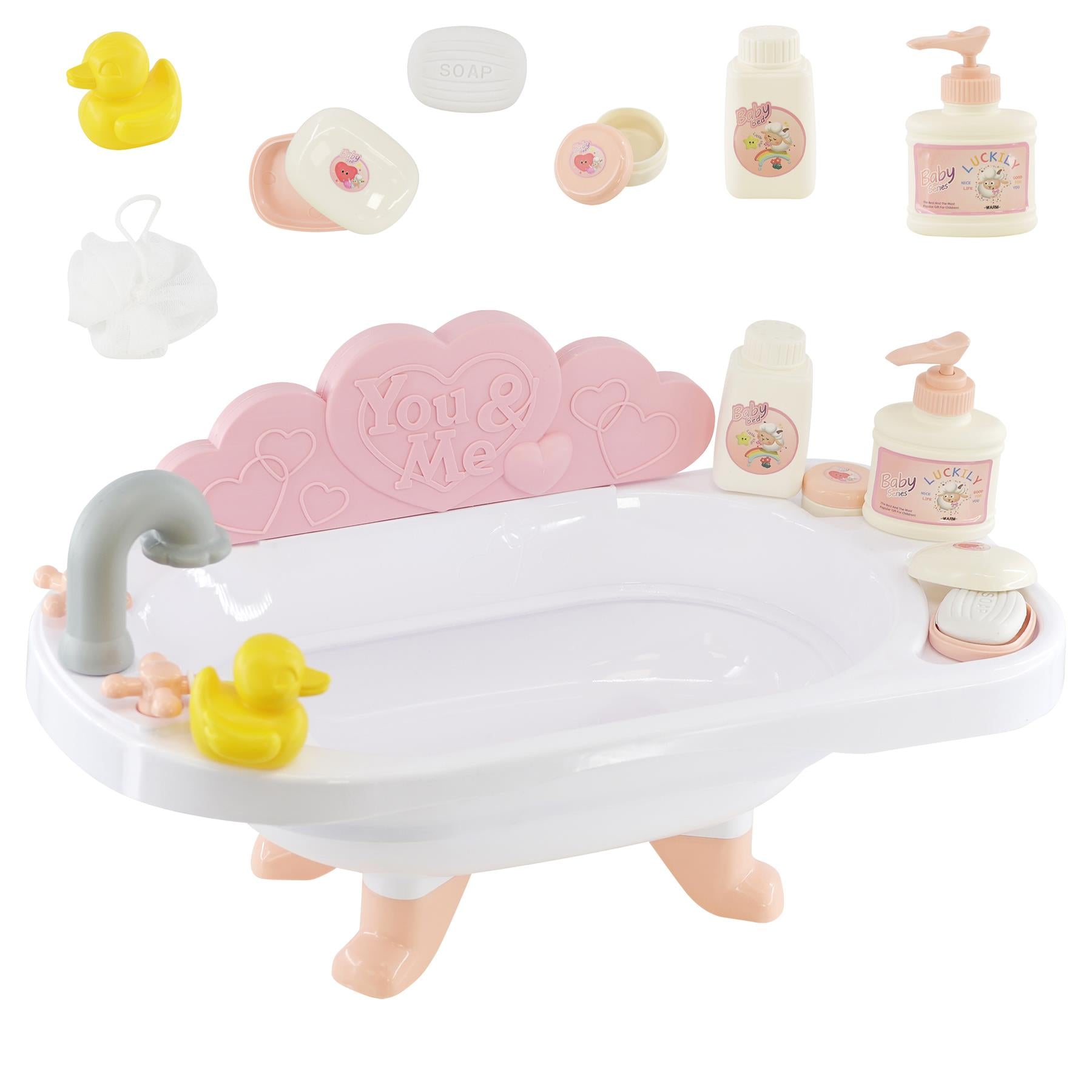 Doll Bath set with Accessories by BiBi Doll - The Magic Toy Shop