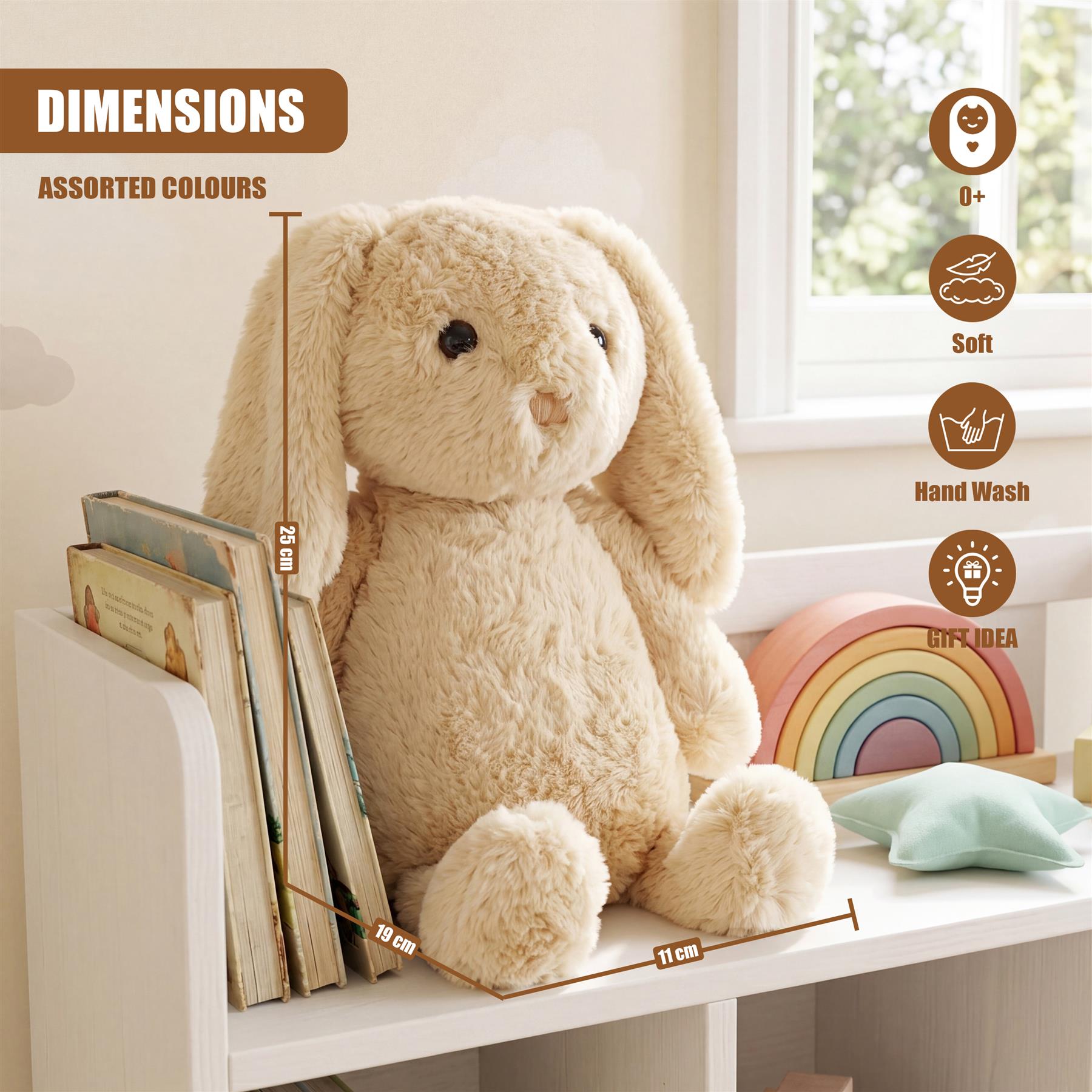 Plush Bunny Beige / Cream