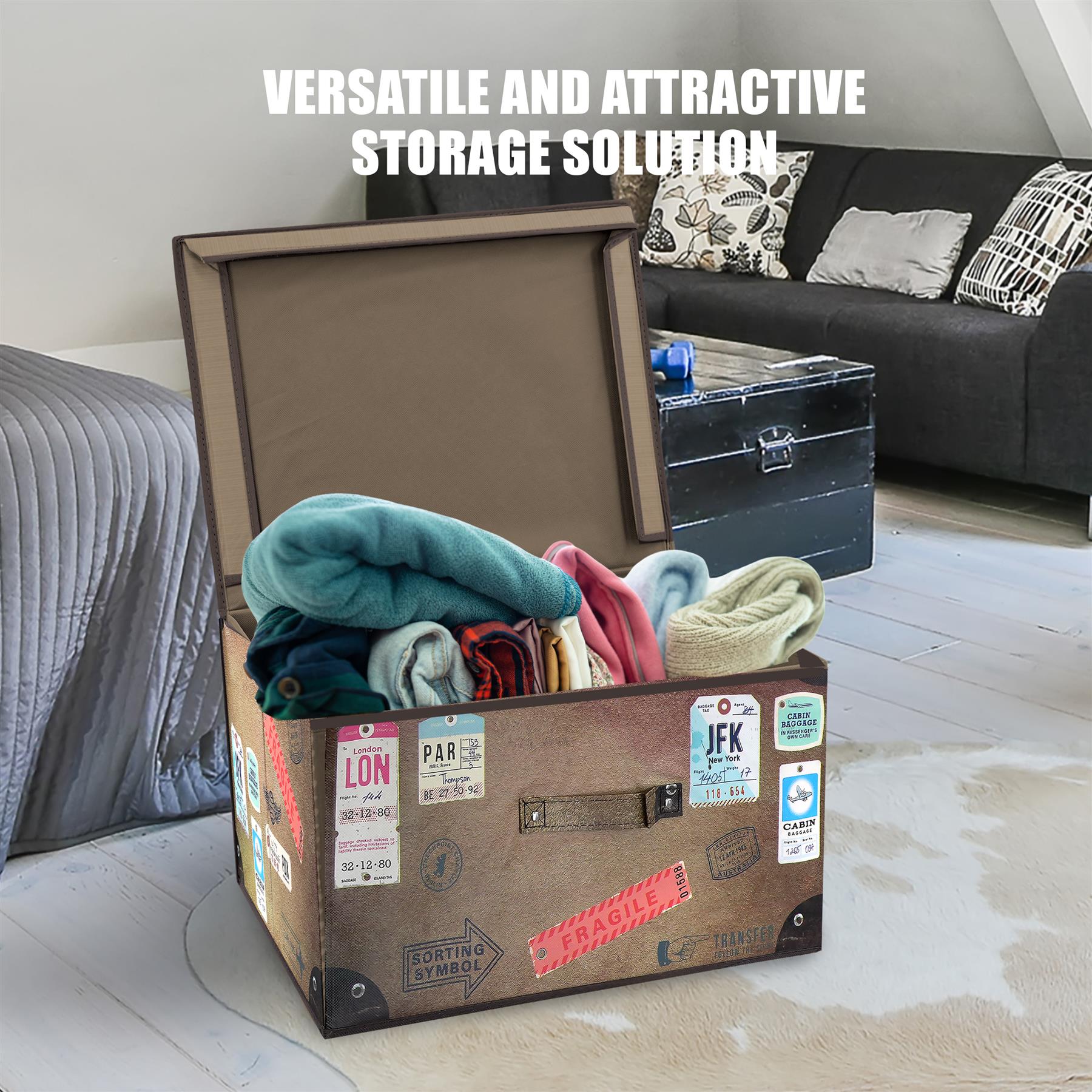 Vintage Large Storage Box by The Magic Toy Shop - The Magic Toy Shop