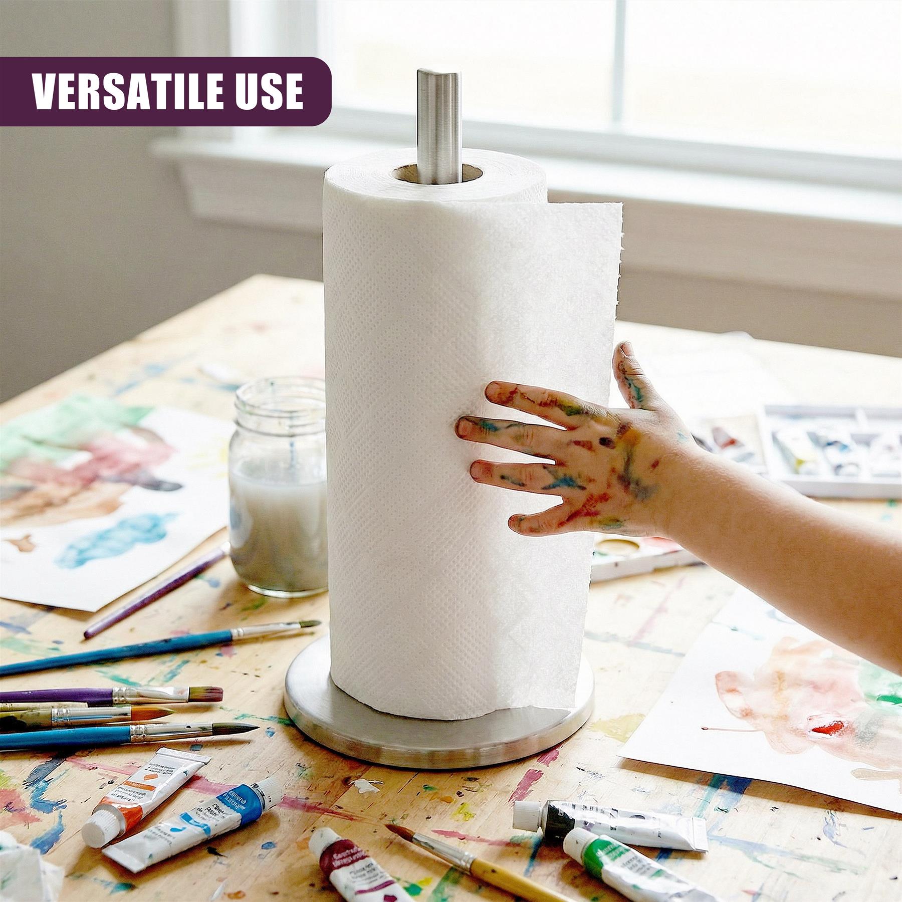 Stainless Steel Kitchen Roll Holder