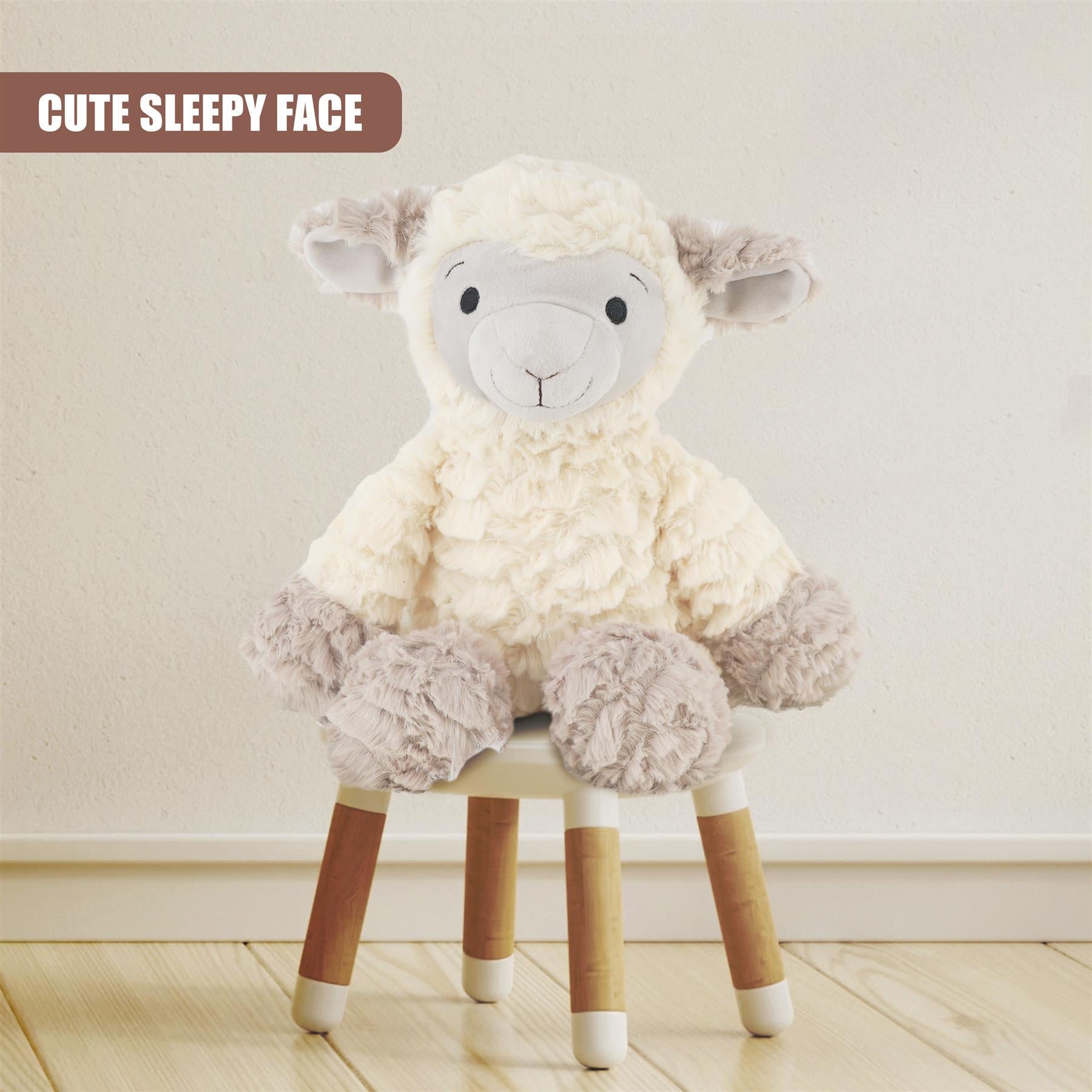 Plush Super Soft Lamb Cuddly Toy by The Magic Toy Shop - The Magic Toy Shop
