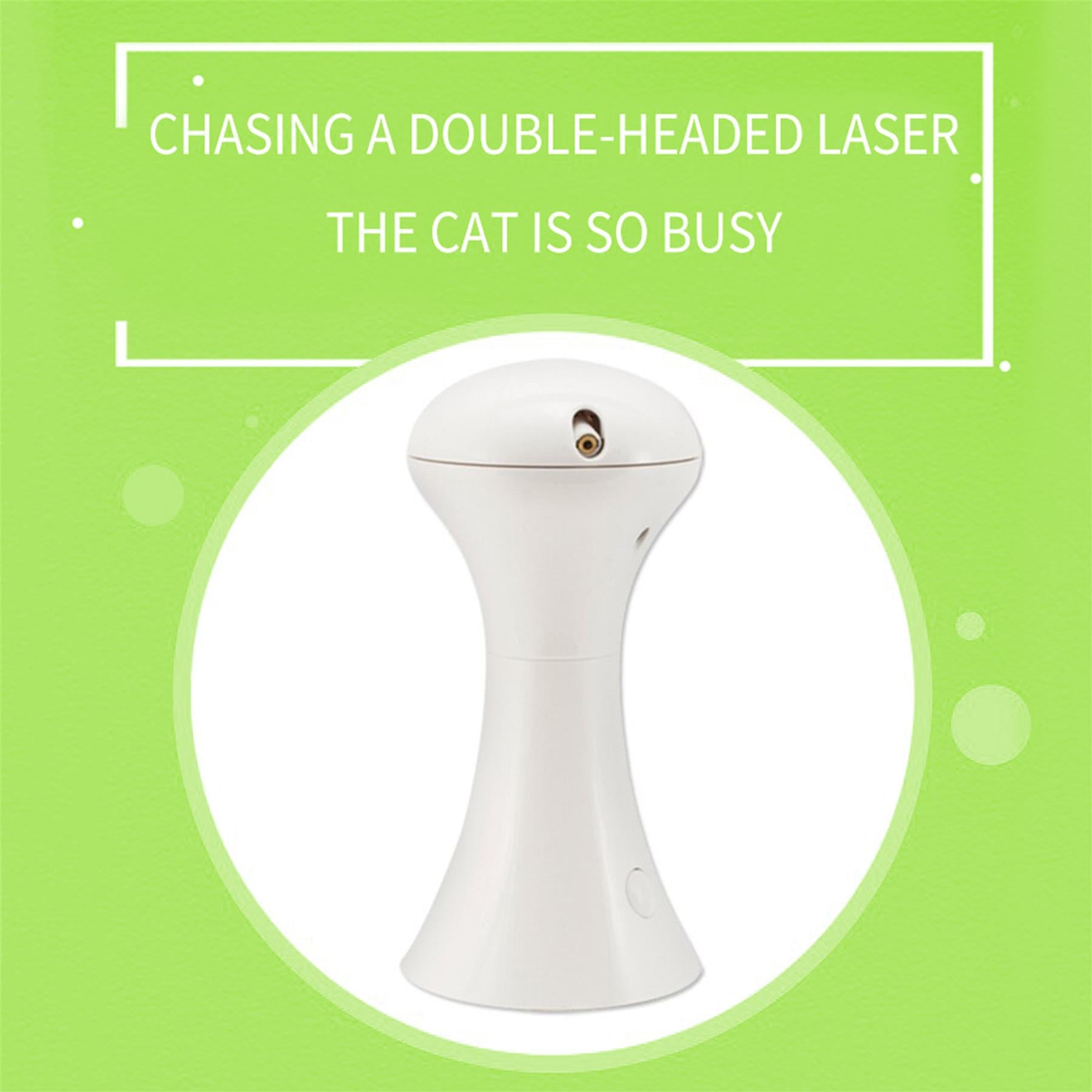 Cat Laser With Auto Switch Off & 360° Rotating Laser by GEEZY - The Magic Toy Shop