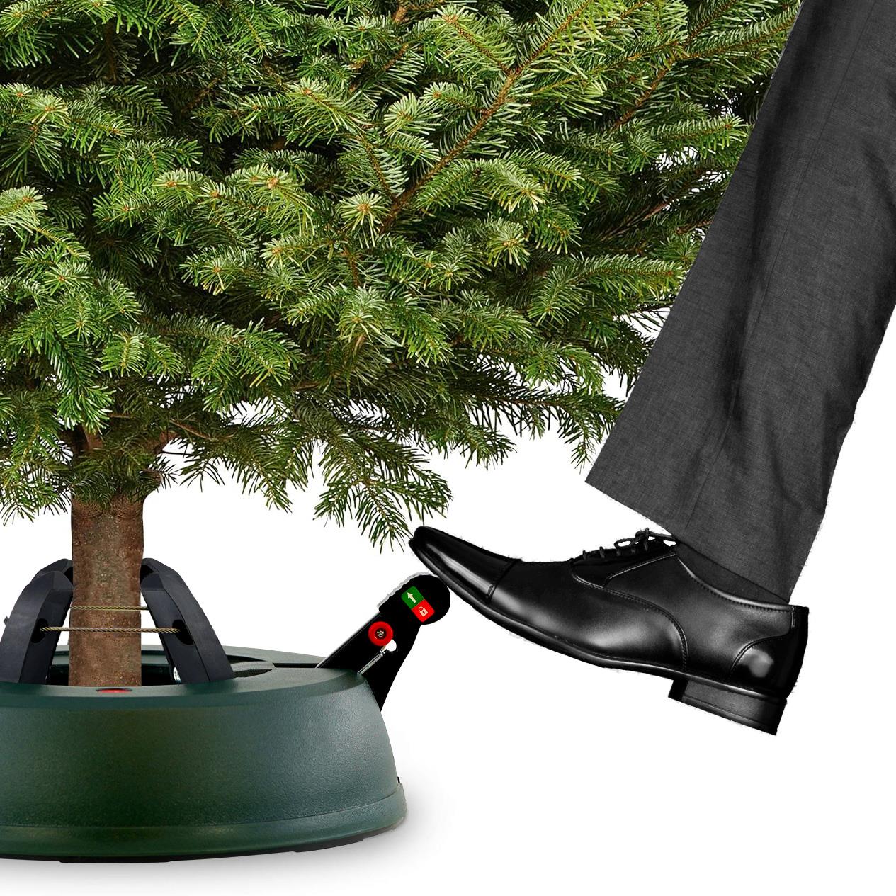 Pedal Operated Christmas Tree Stand by GEEZY - The Magic Toy Shop